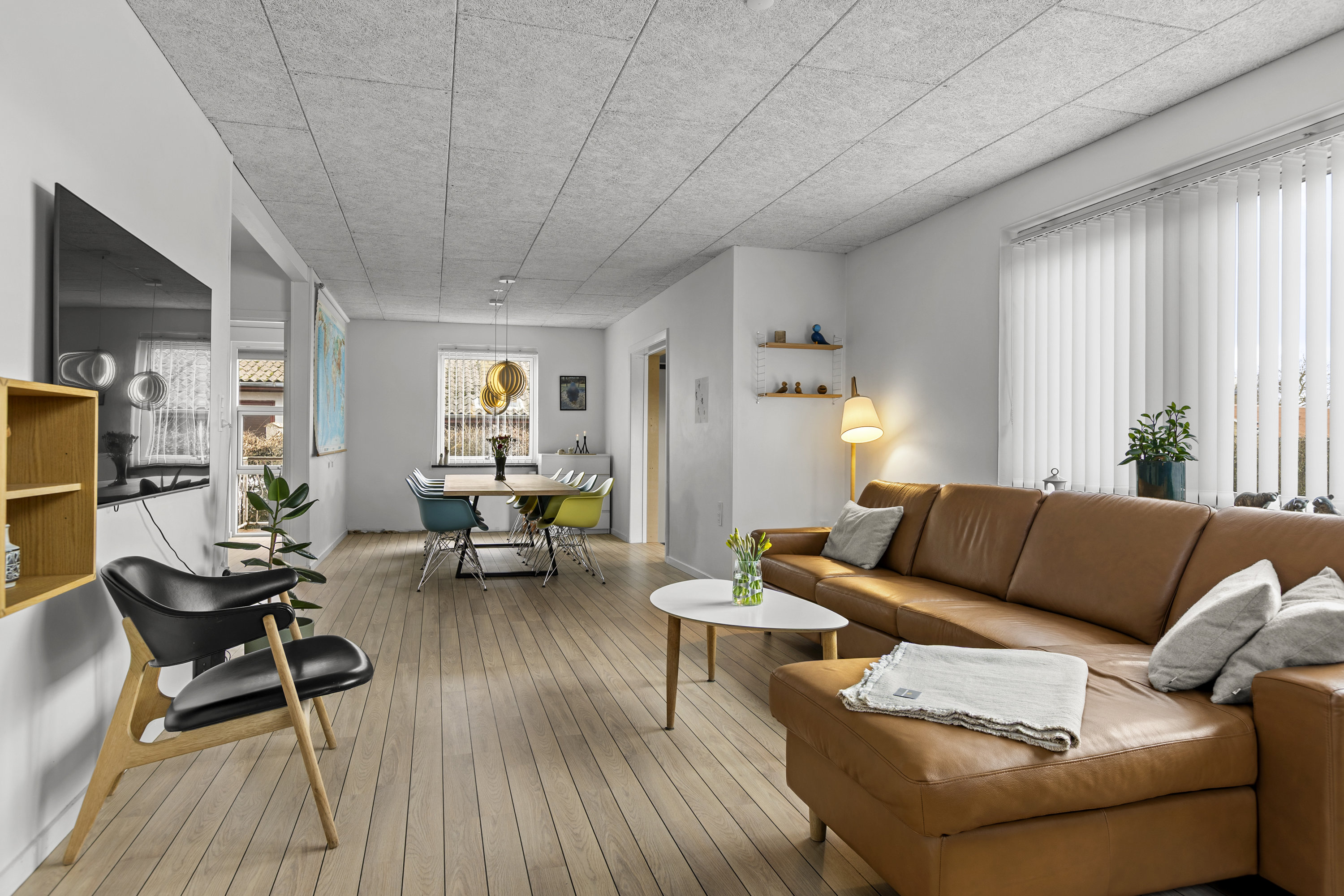 Fremhævet stue billede i fuldskærmstilstand. Billede af Skovvej 95, 4220 Korsør