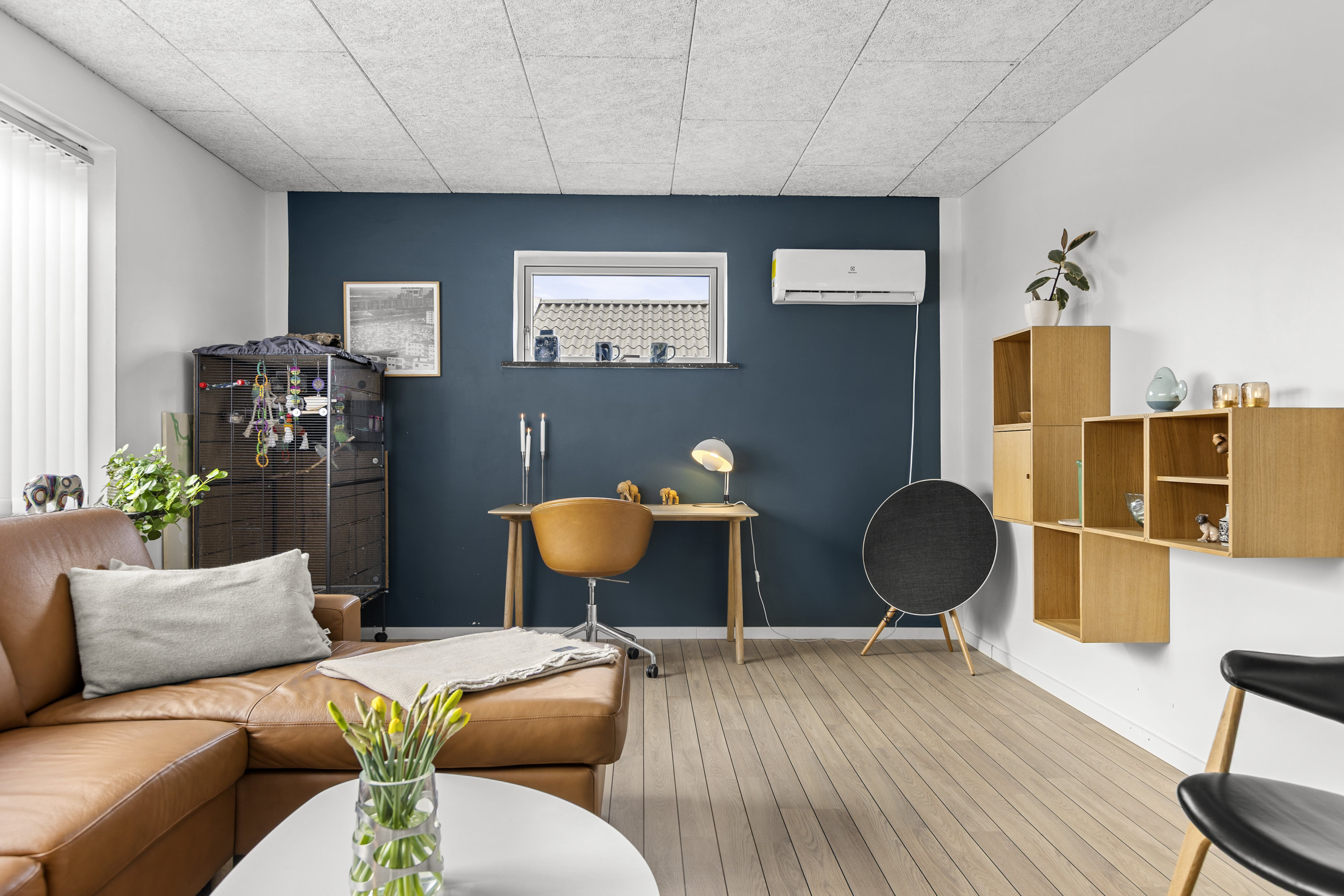 Fremhævet stue billede i fuldskærmstilstand. Billede af Skovvej 95, 4220 Korsør