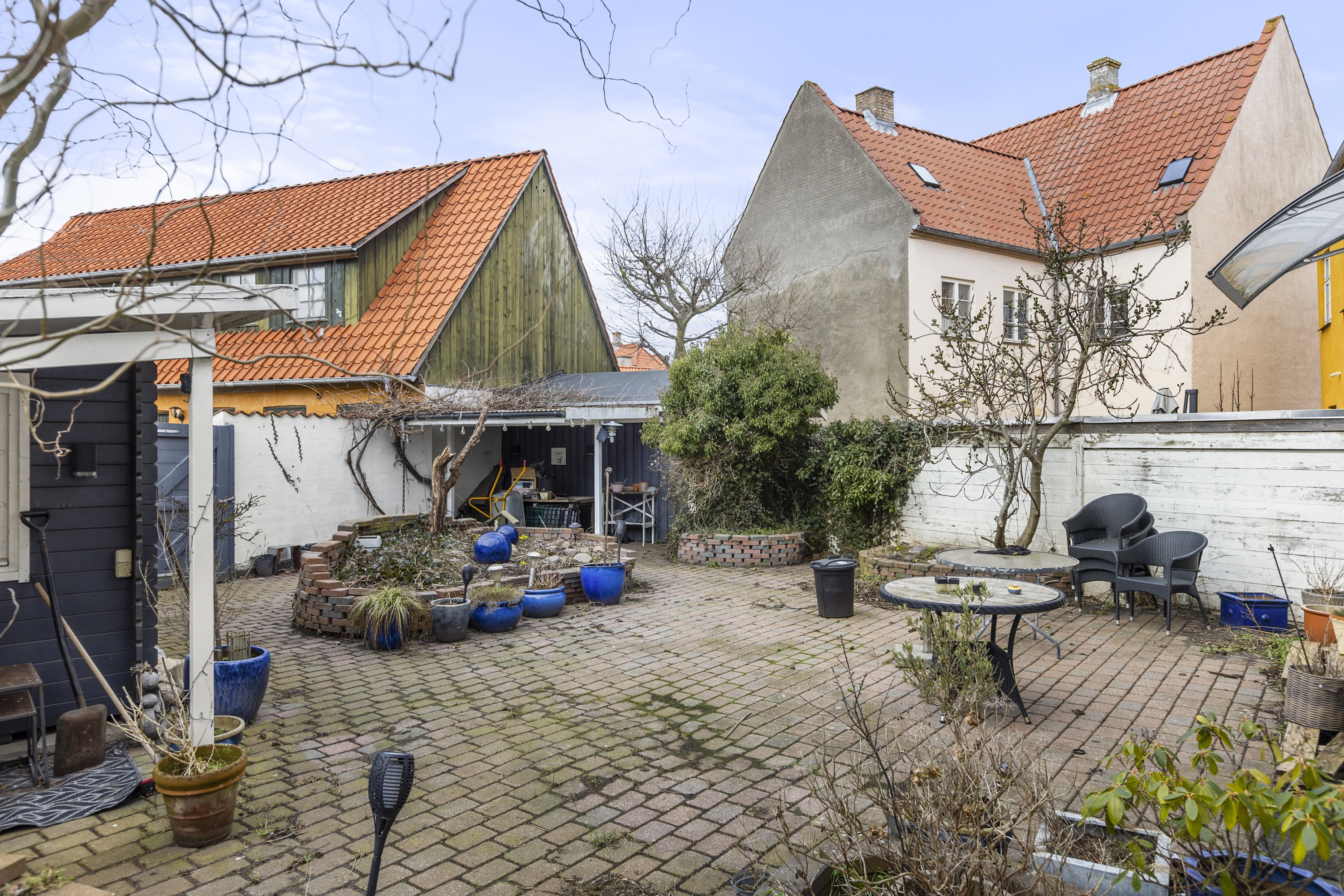 Fremhævet gårdhave billede i fuldskærmstilstand. Billede af Slottensgade 18, 4220 Korsør