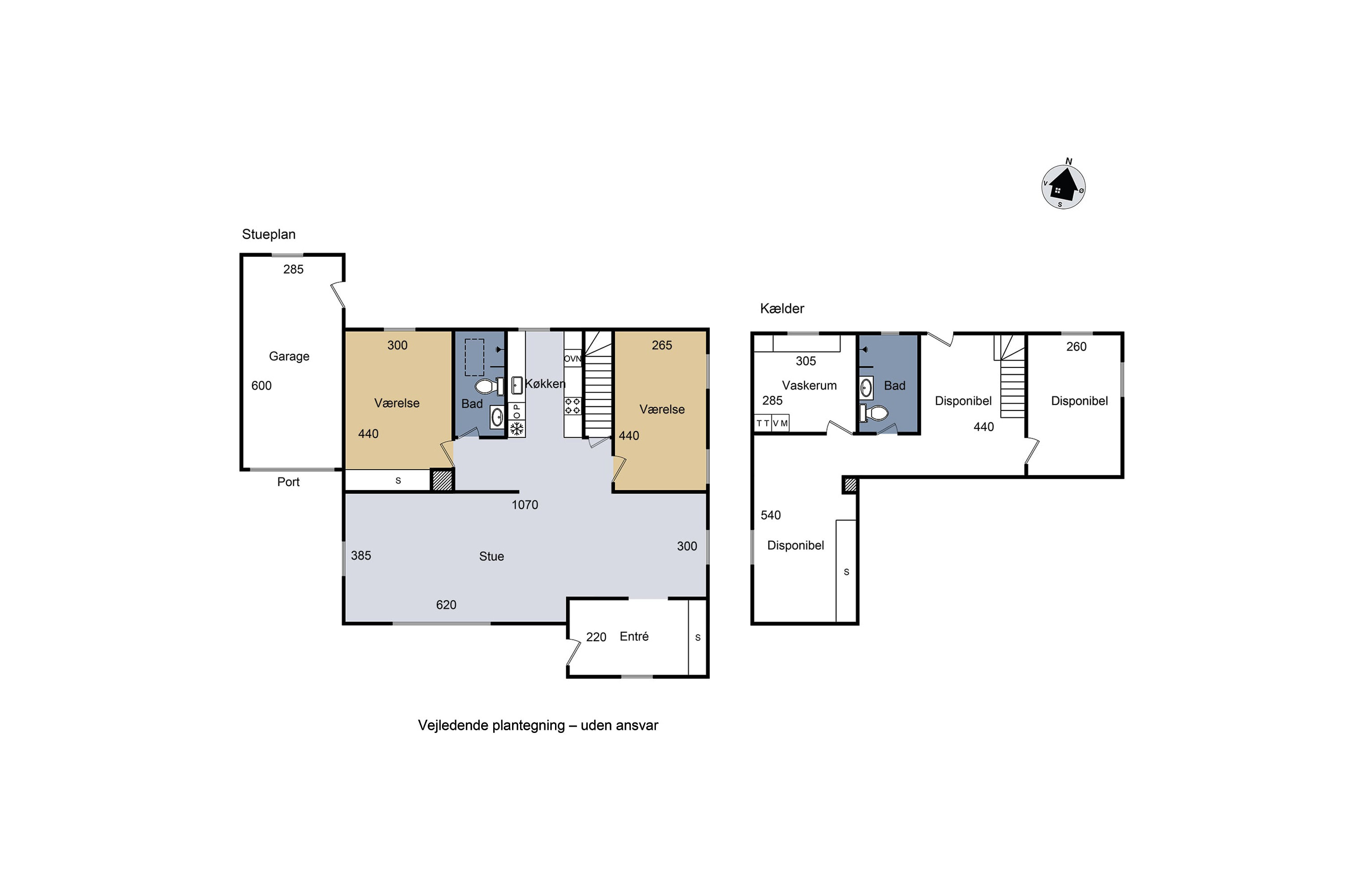 Plantegninger billede af Skovvej 95, 4220 Korsør