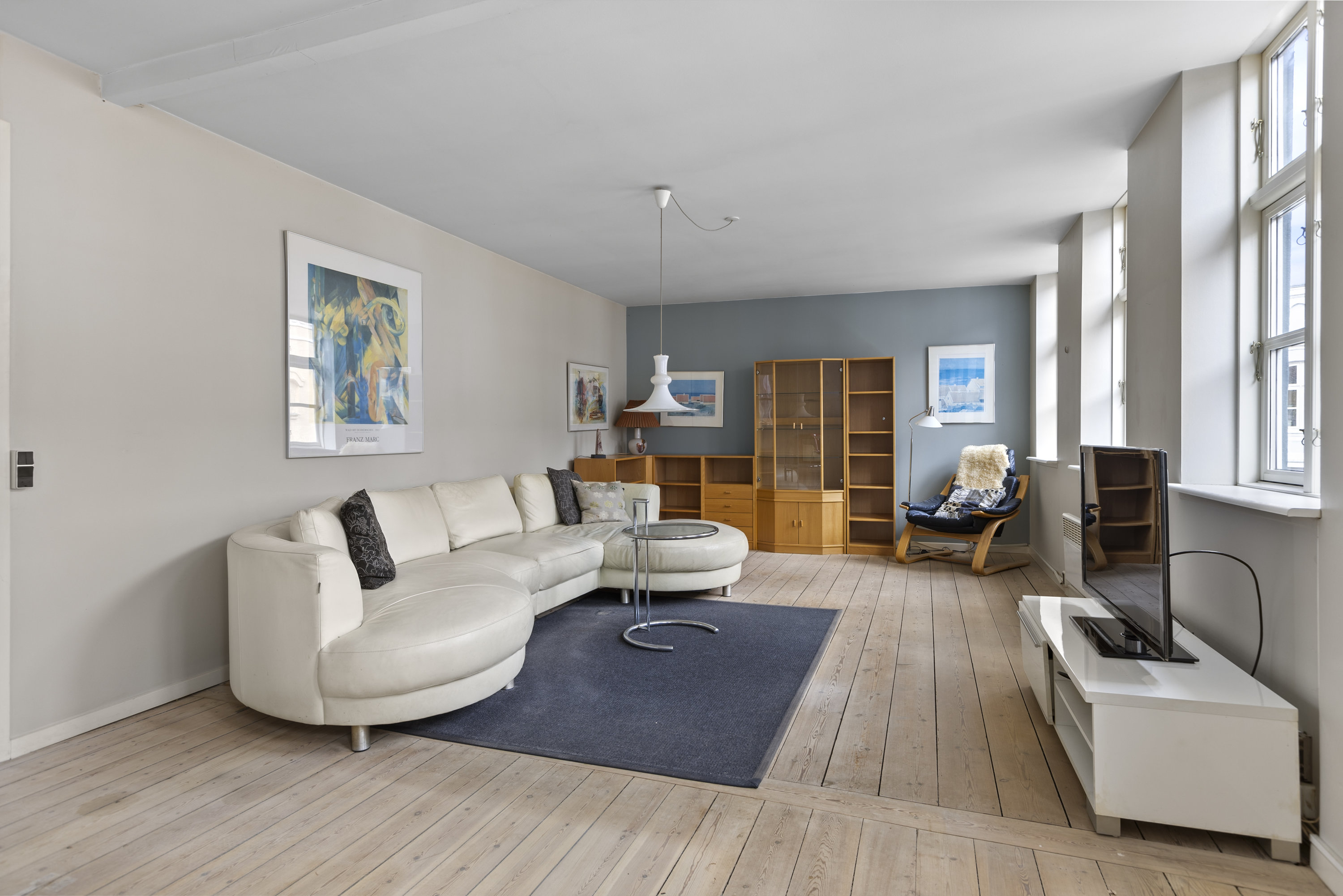 Fremhævet stue billede i fuldskærmstilstand. Billede af Slottensgade 18, 4220 Korsør