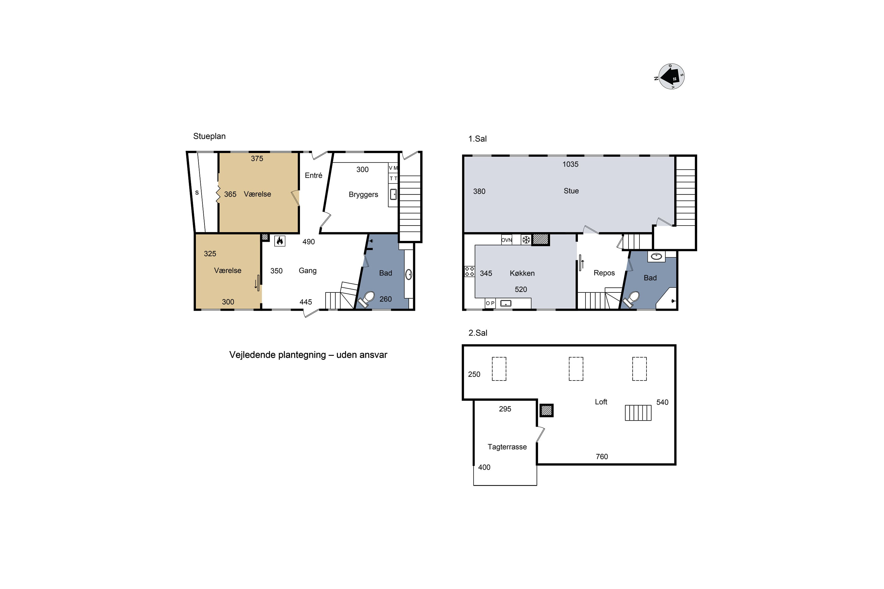 Plantegninger billede af Slottensgade 18, 4220 Korsør