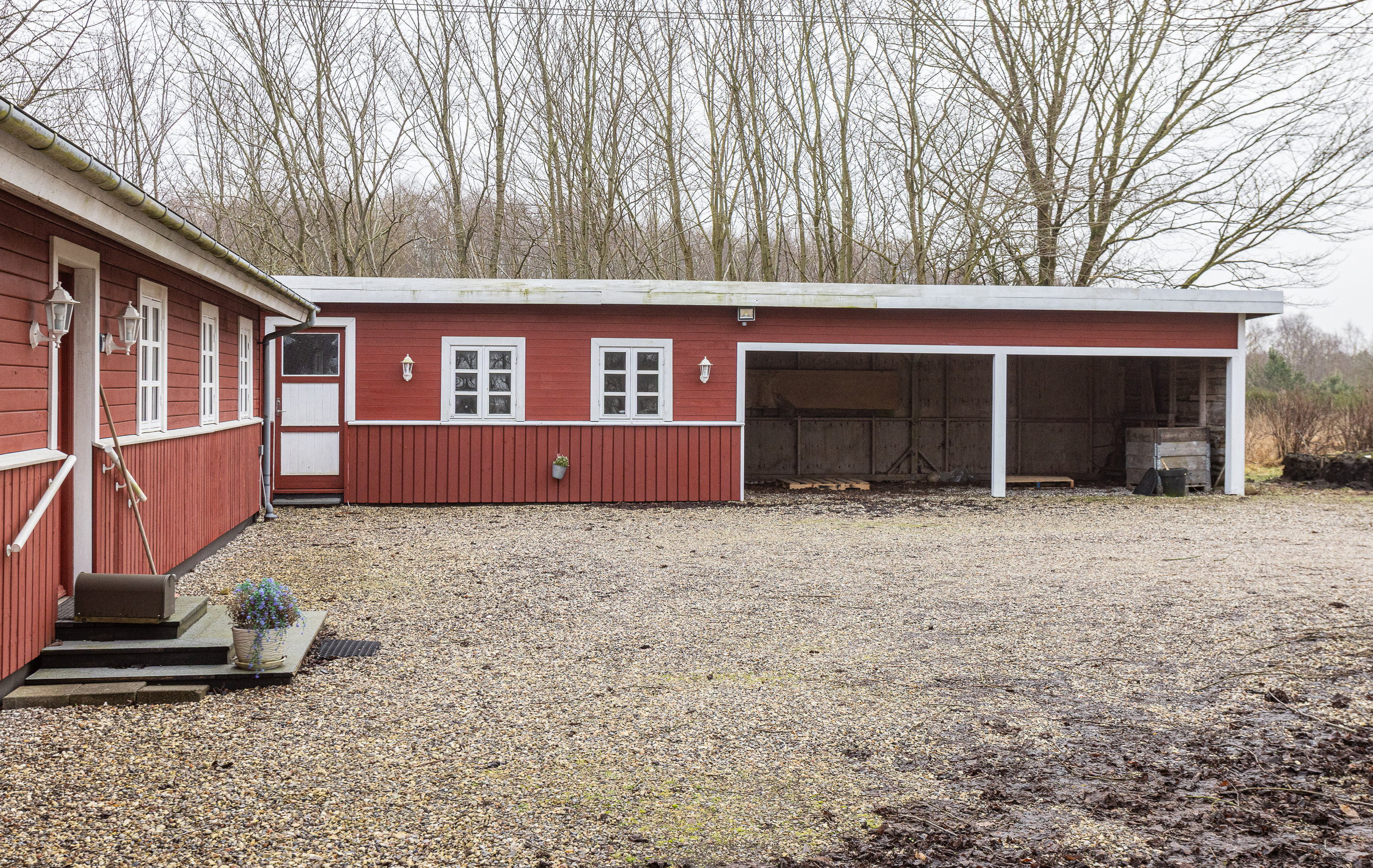 Fremhævet carport billede i fuldskærmstilstand. Billede af Hørupvej 22, Hørup, 9632 Møldrup