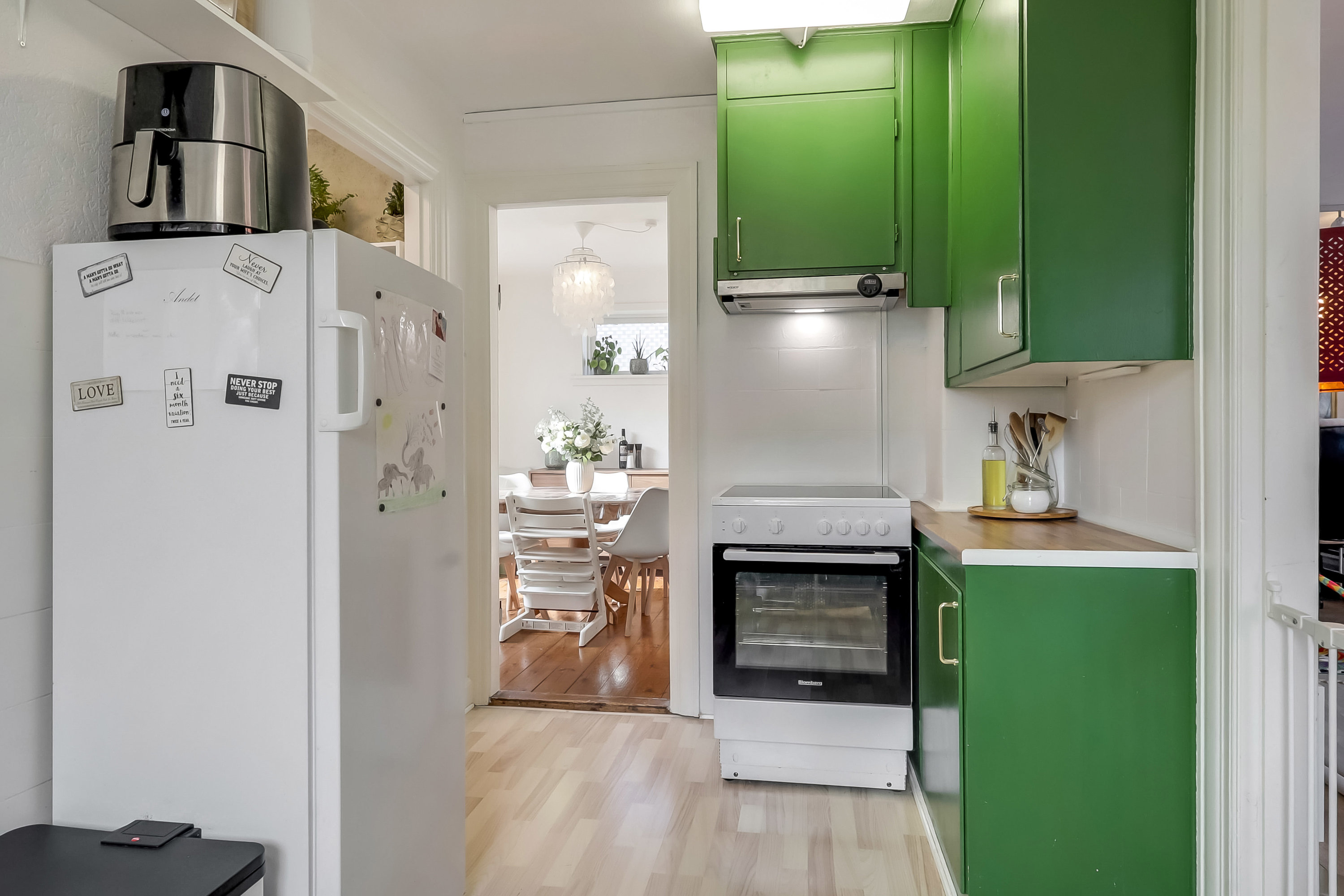 Fremhævet køkken billede i fuldskærmstilstand. Billede af Kirkestien 3, 5856 Ryslinge