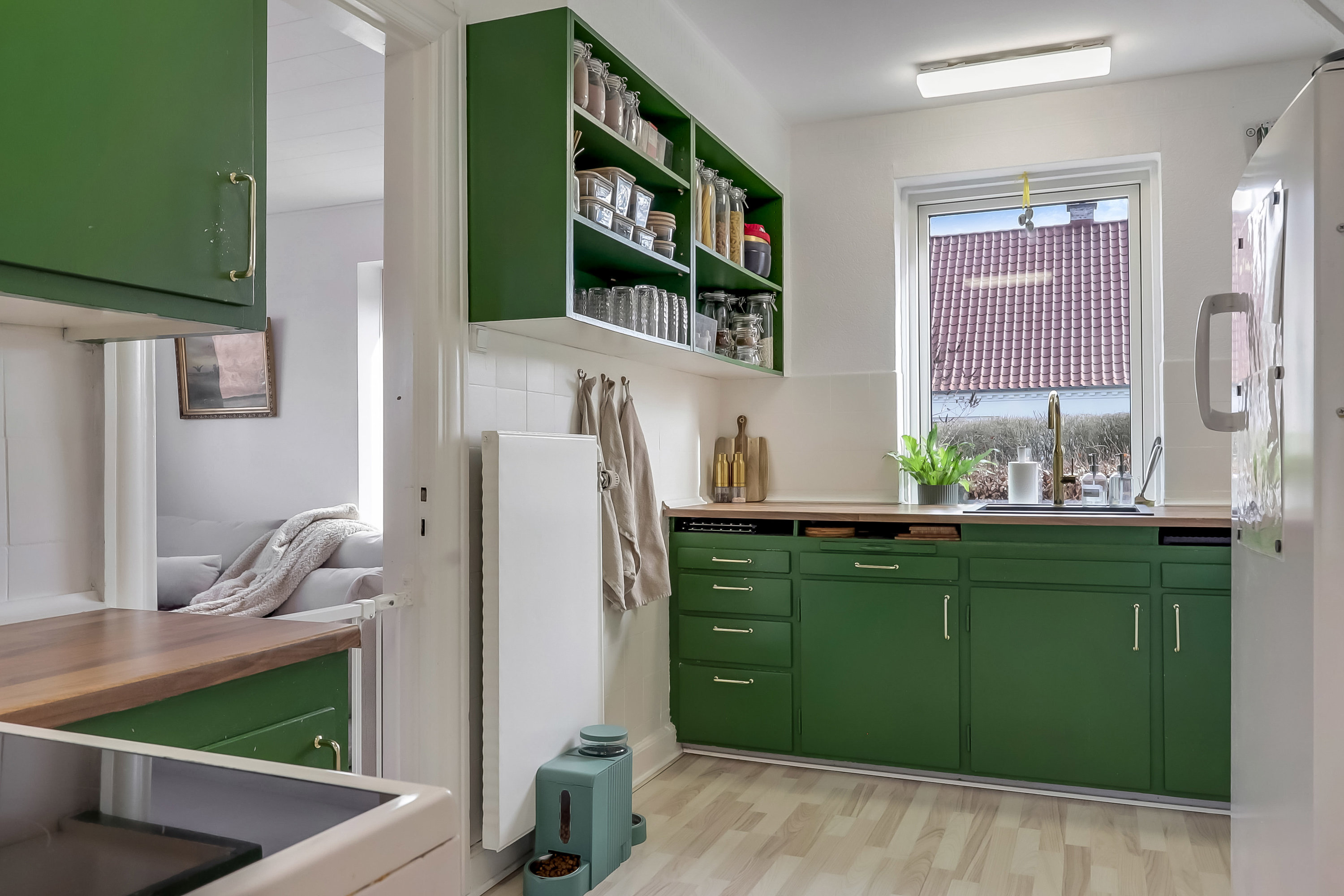 Fremhævet køkken billede i fuldskærmstilstand. Billede af Kirkestien 3, 5856 Ryslinge