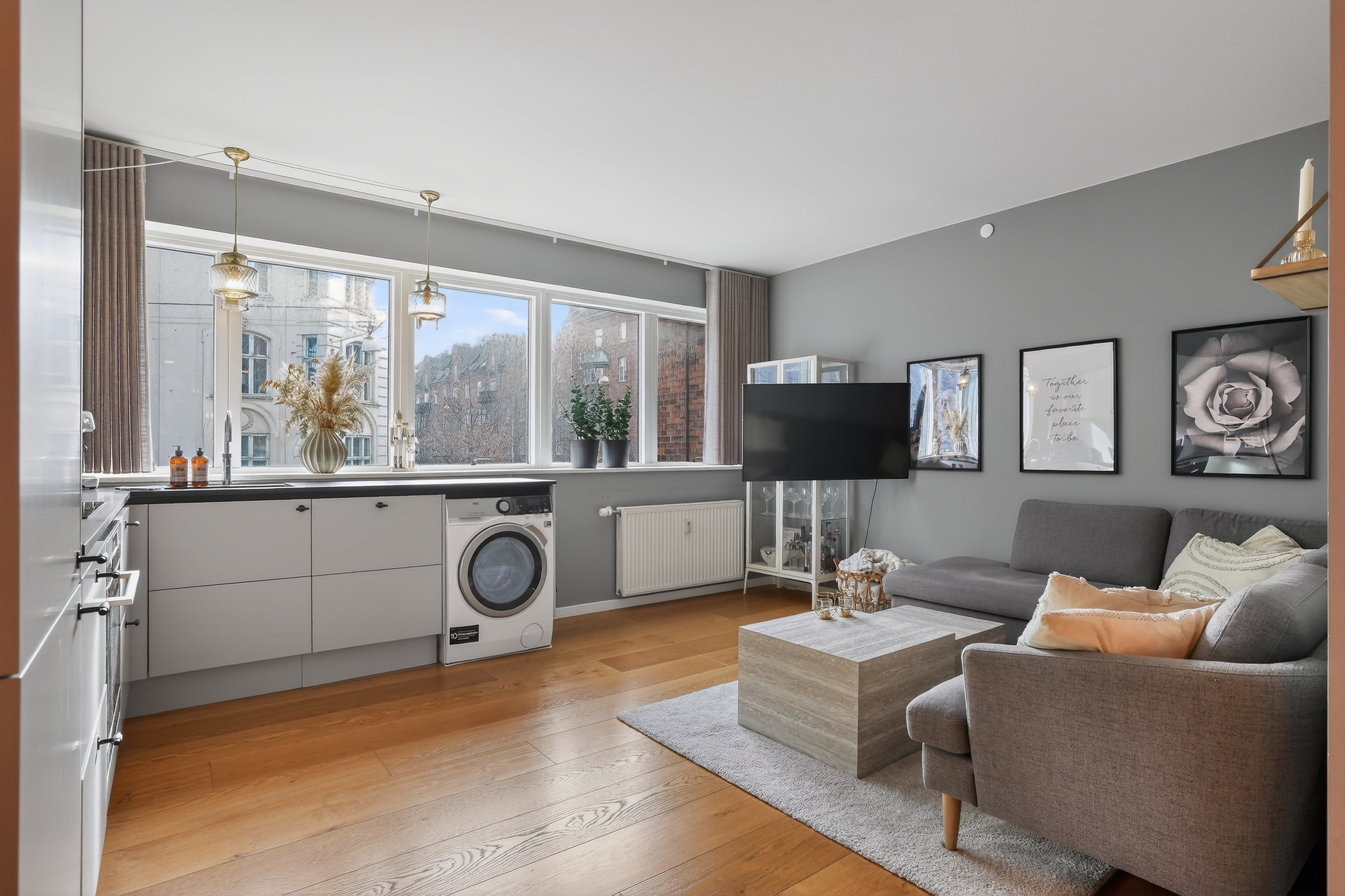 Miniaturebillede 1: køkken. Billede af Vesterbrogade 192, 1. 1., 1800 Frederiksberg C