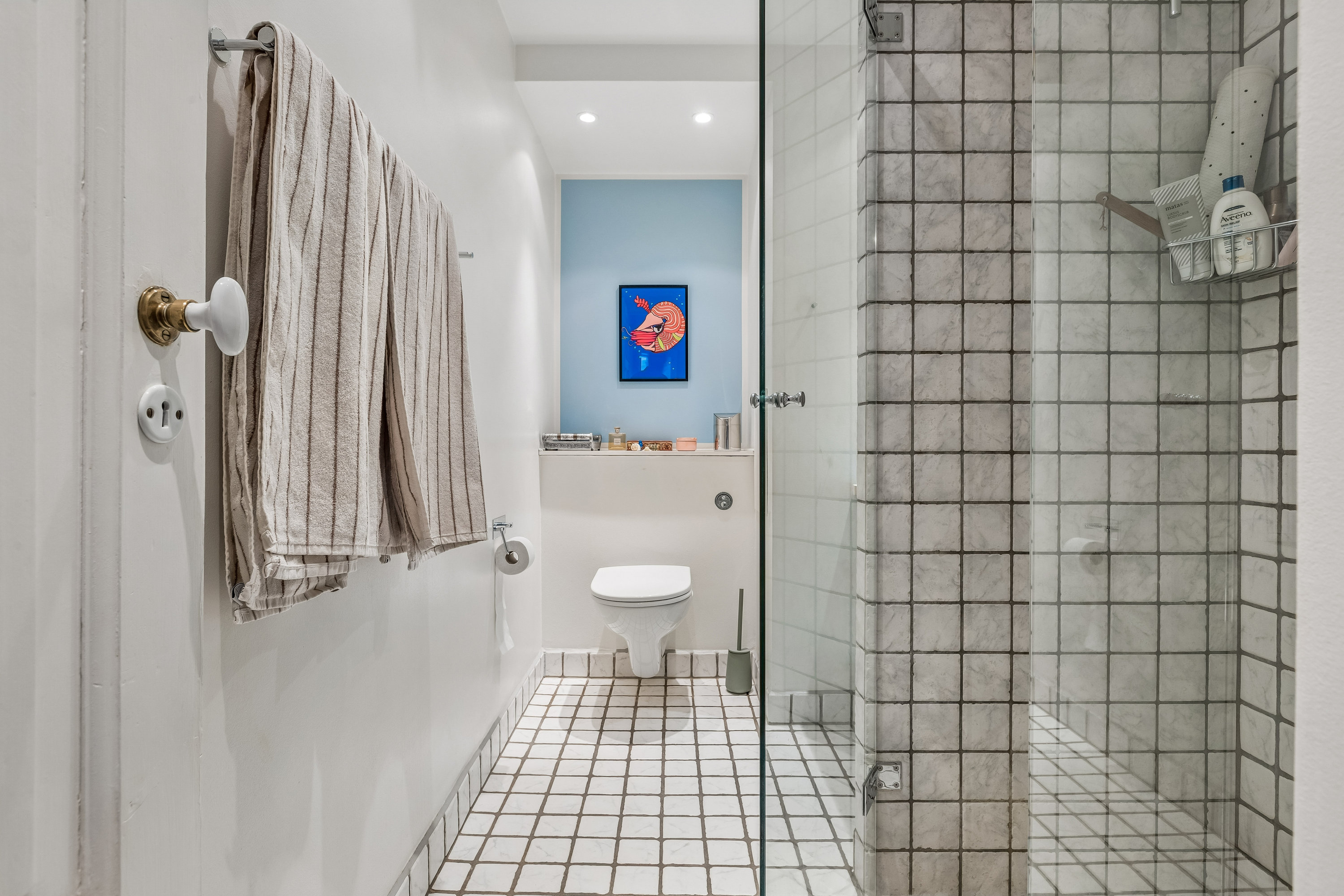 Fremhævet bad billede i fuldskærmstilstand. Billede af Reykjaviksgade 5, 1. th., 2300 København S