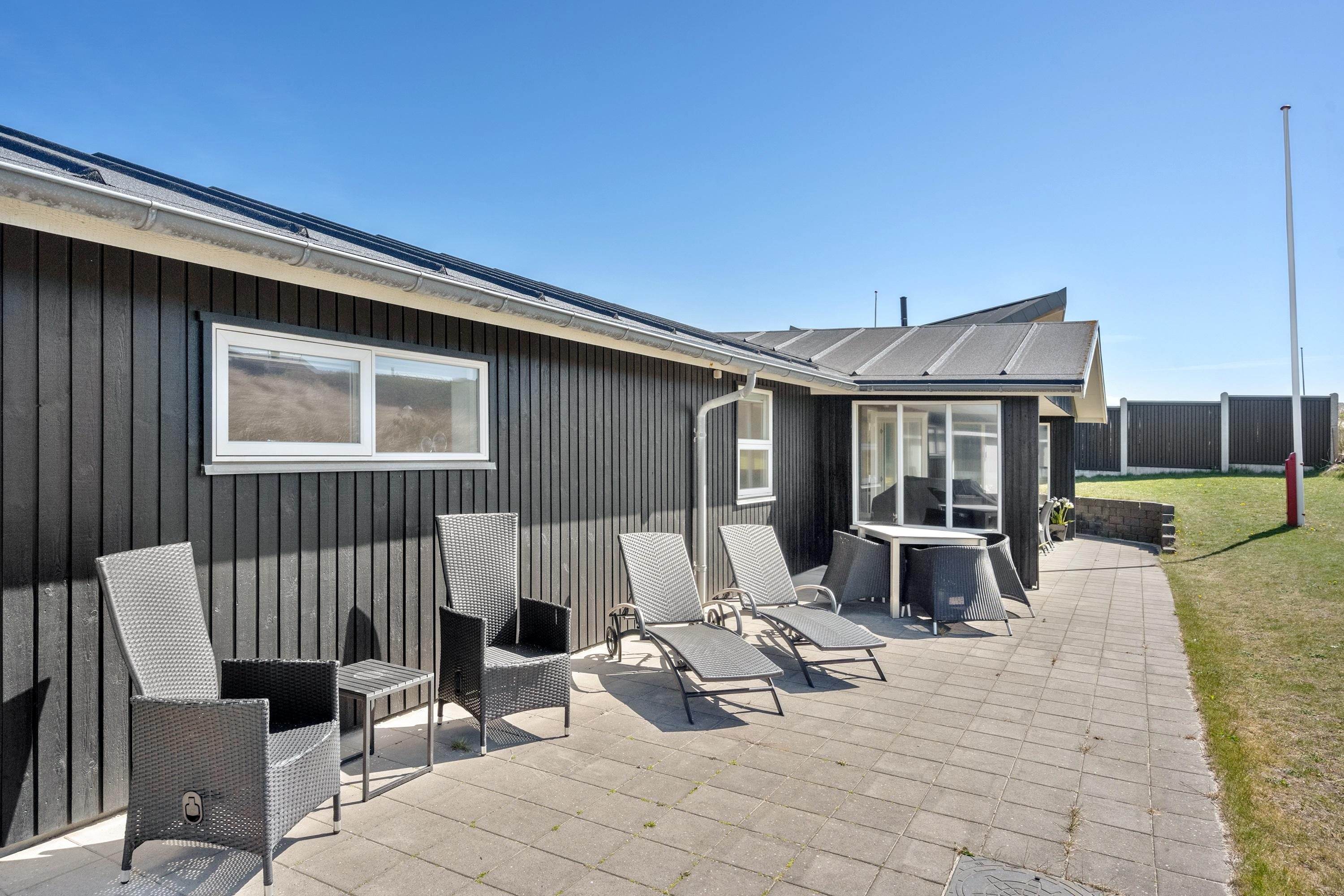 Fremhævet terrasse billede i fuldskærmstilstand. Billede af Lodbergsvej 125, Søndervig, 6950 Ringkøbing