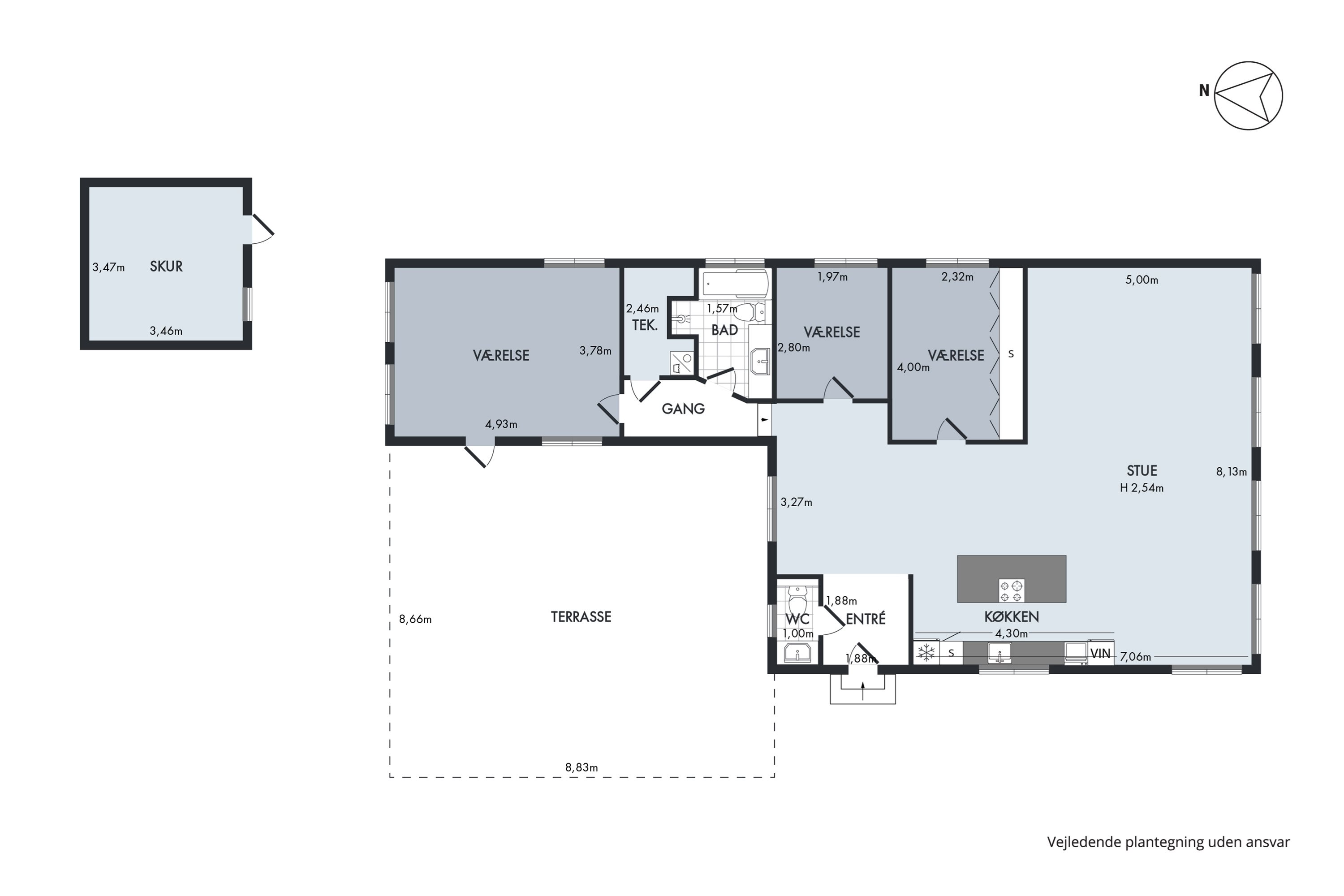 Plantegninger billede af Merkur Alle 16, 2770 Kastrup