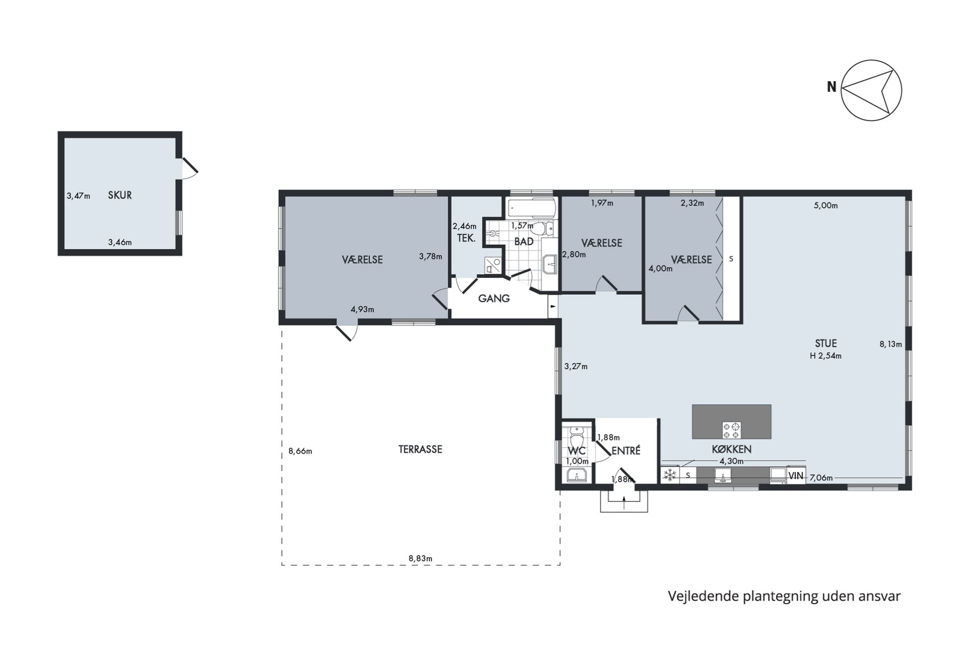 Plantegninger billede af Merkur Alle 16, 2770 Kastrup