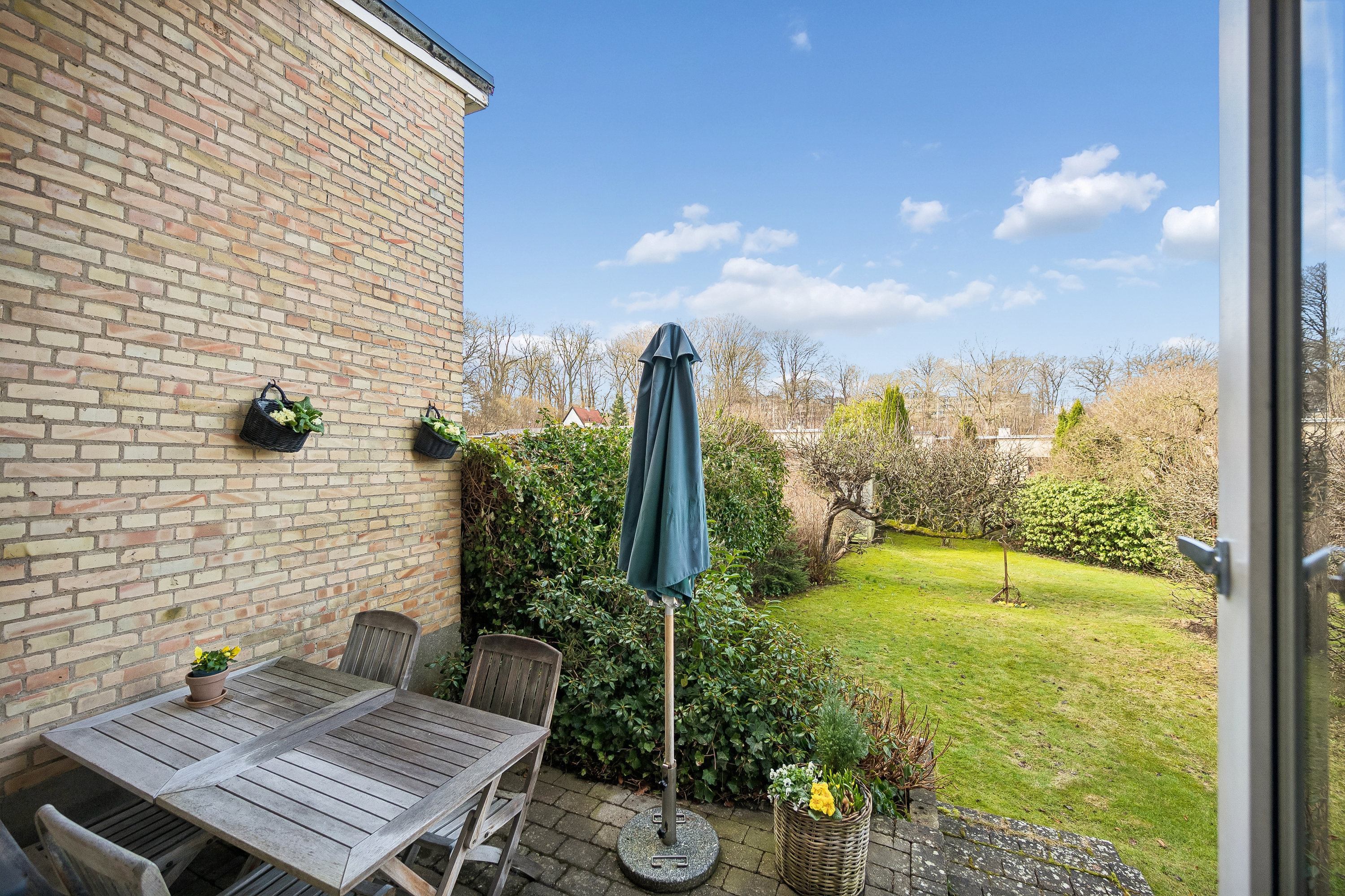 Fremhævet terrasse billede i fuldskærmstilstand. Billede af Sjællandsvej 24, 2800 Kongens Lyngby