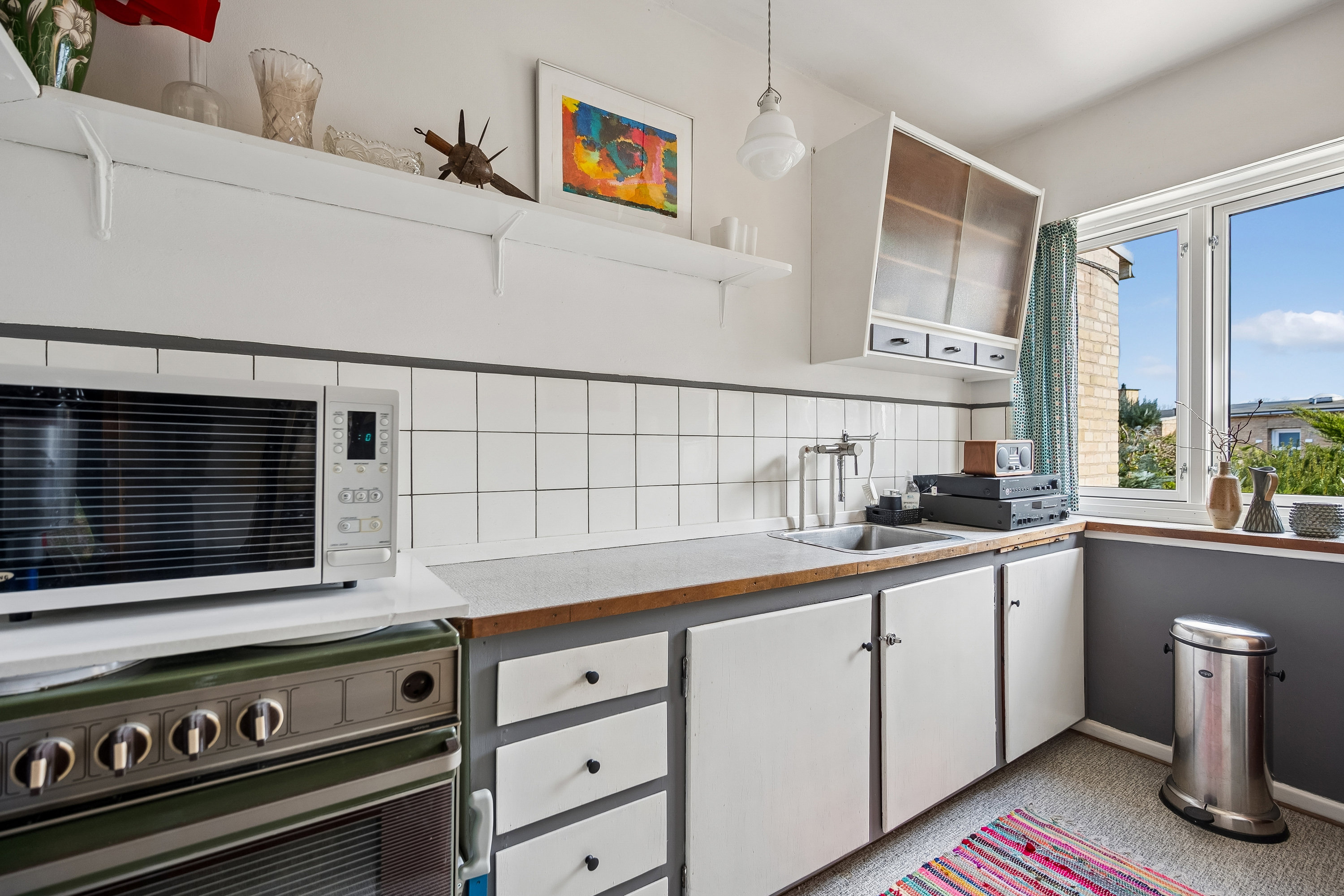 Fremhævet køkken billede i fuldskærmstilstand. Billede af Sjællandsvej 24, 2800 Kongens Lyngby