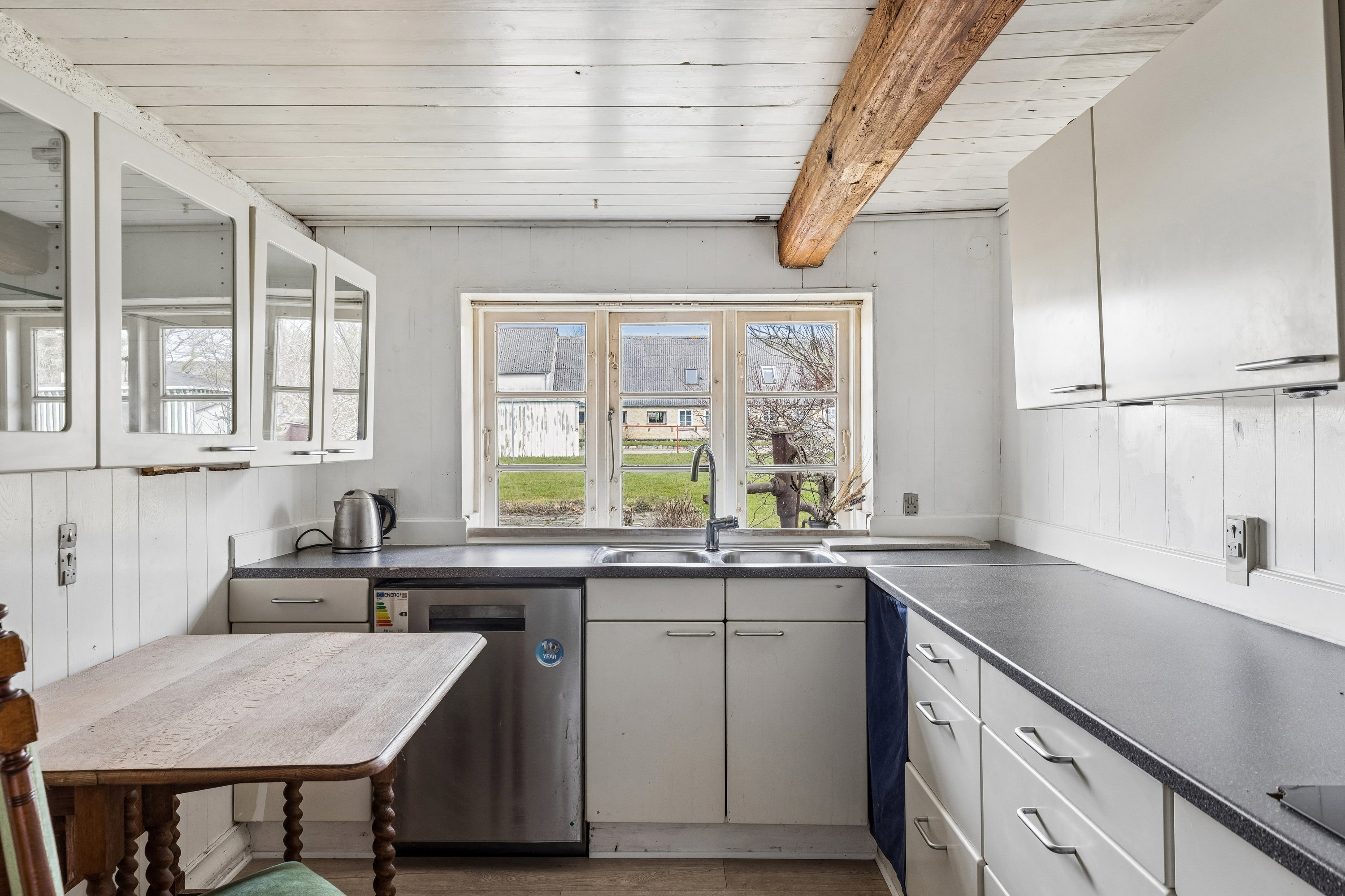 Fremhævet køkken billede i fuldskærmstilstand. Billede af Engmosen 2, Lysabild, 6470 Sydals