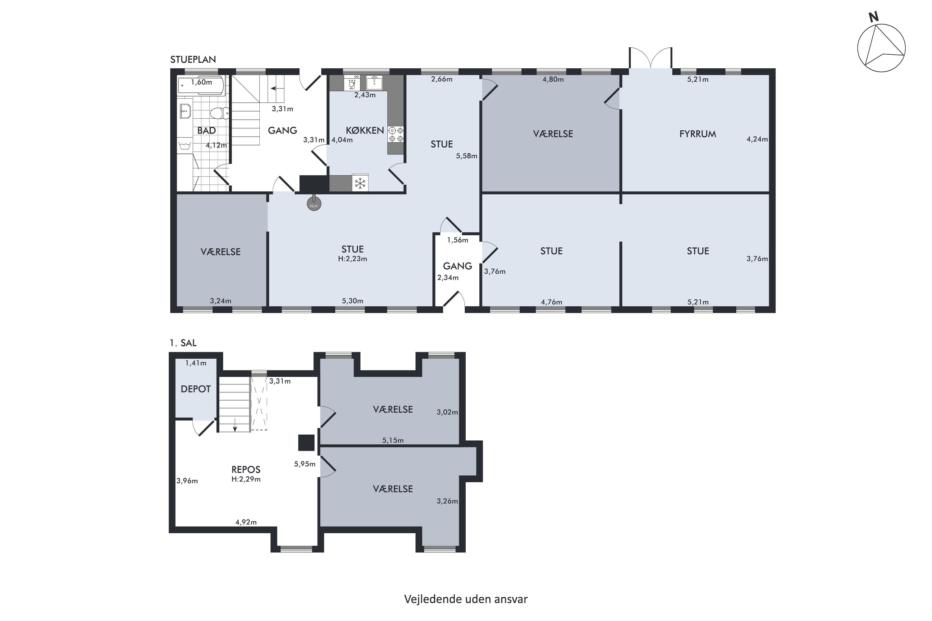 Plantegninger billede af Engmosen 2, Lysabild, 6470 Sydals