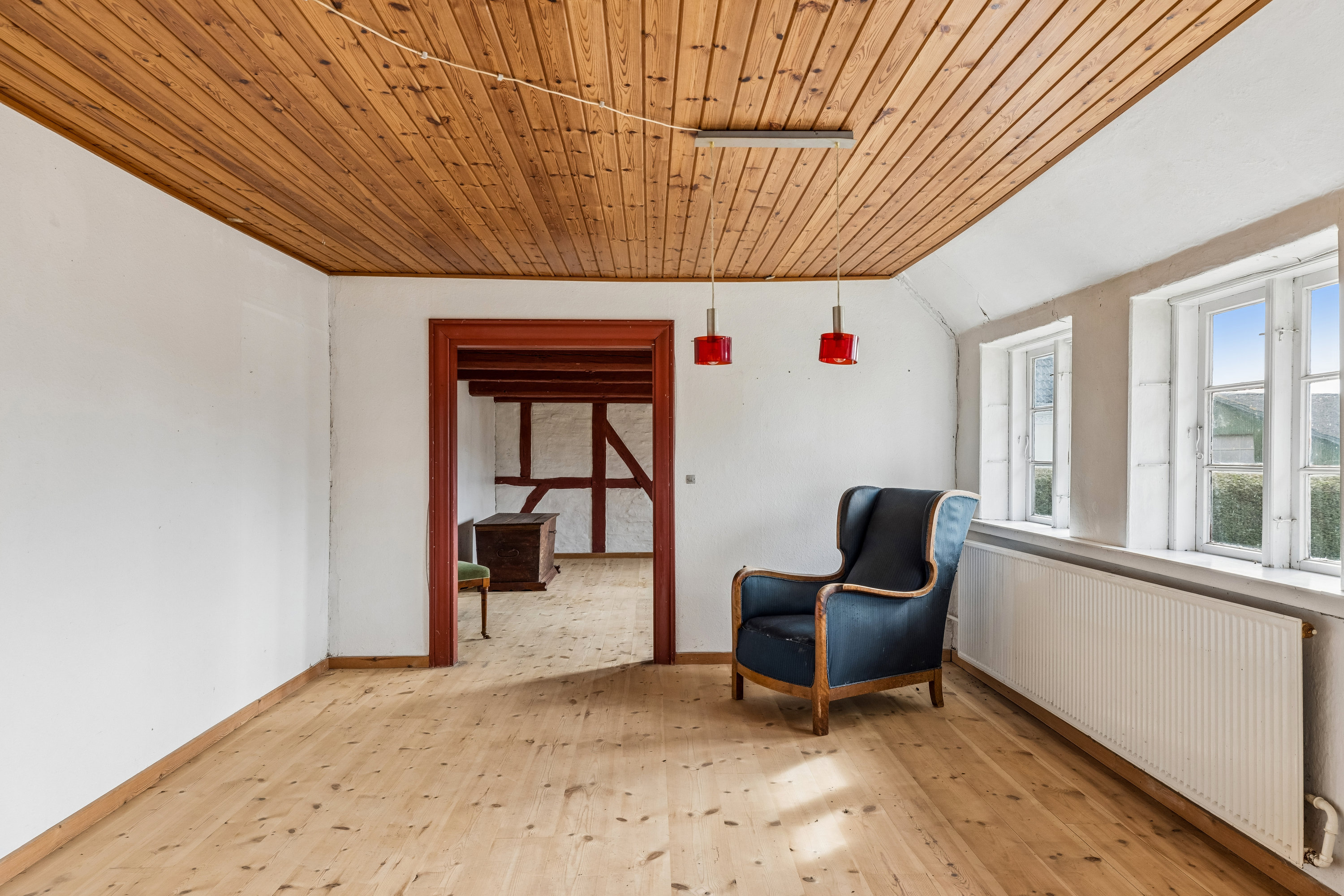 Fremhævet stue billede i fuldskærmstilstand. Billede af Engmosen 2, Lysabild, 6470 Sydals