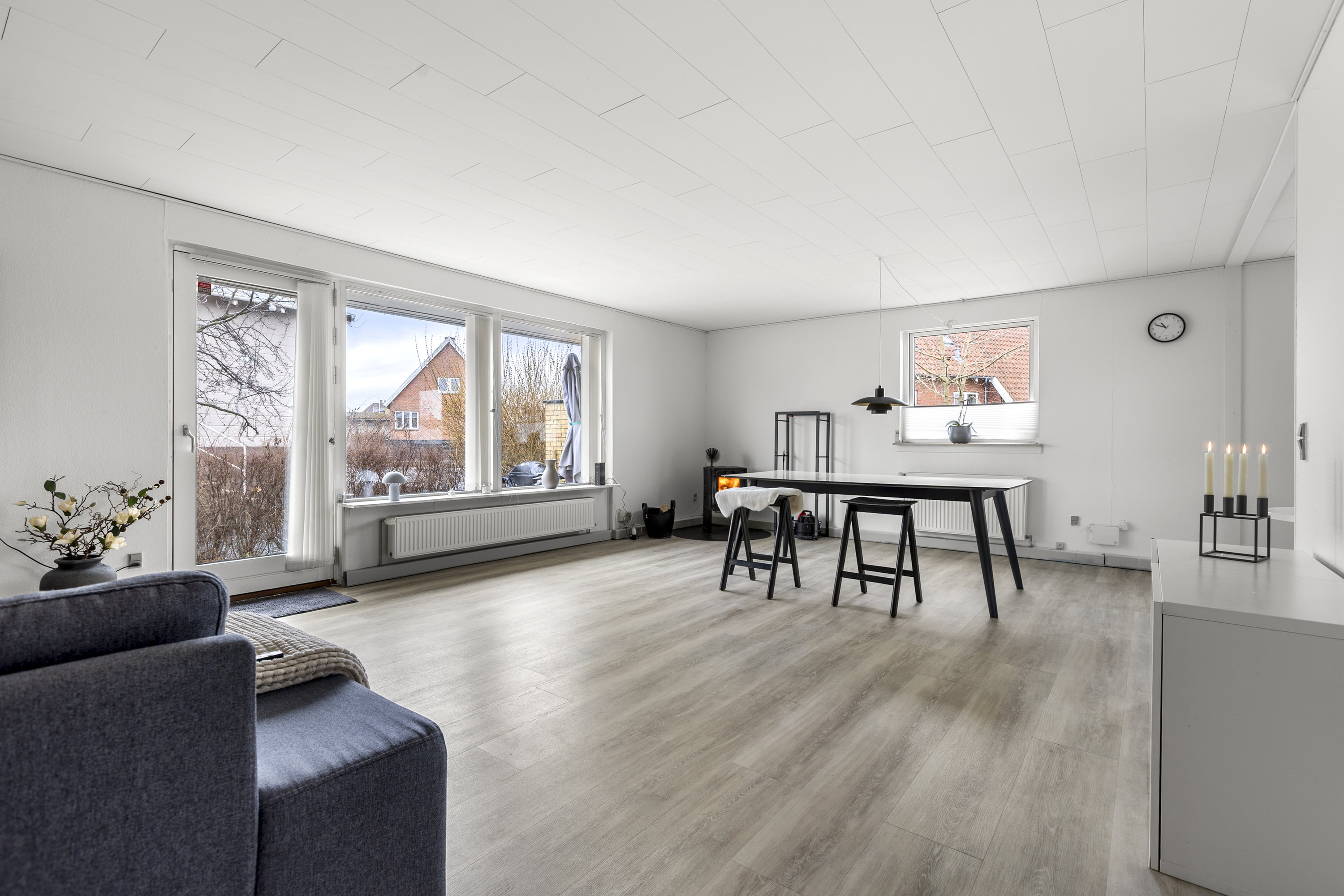 Fremhævet stue billede i fuldskærmstilstand. Billede af Tovesvej 34, 4220 Korsør