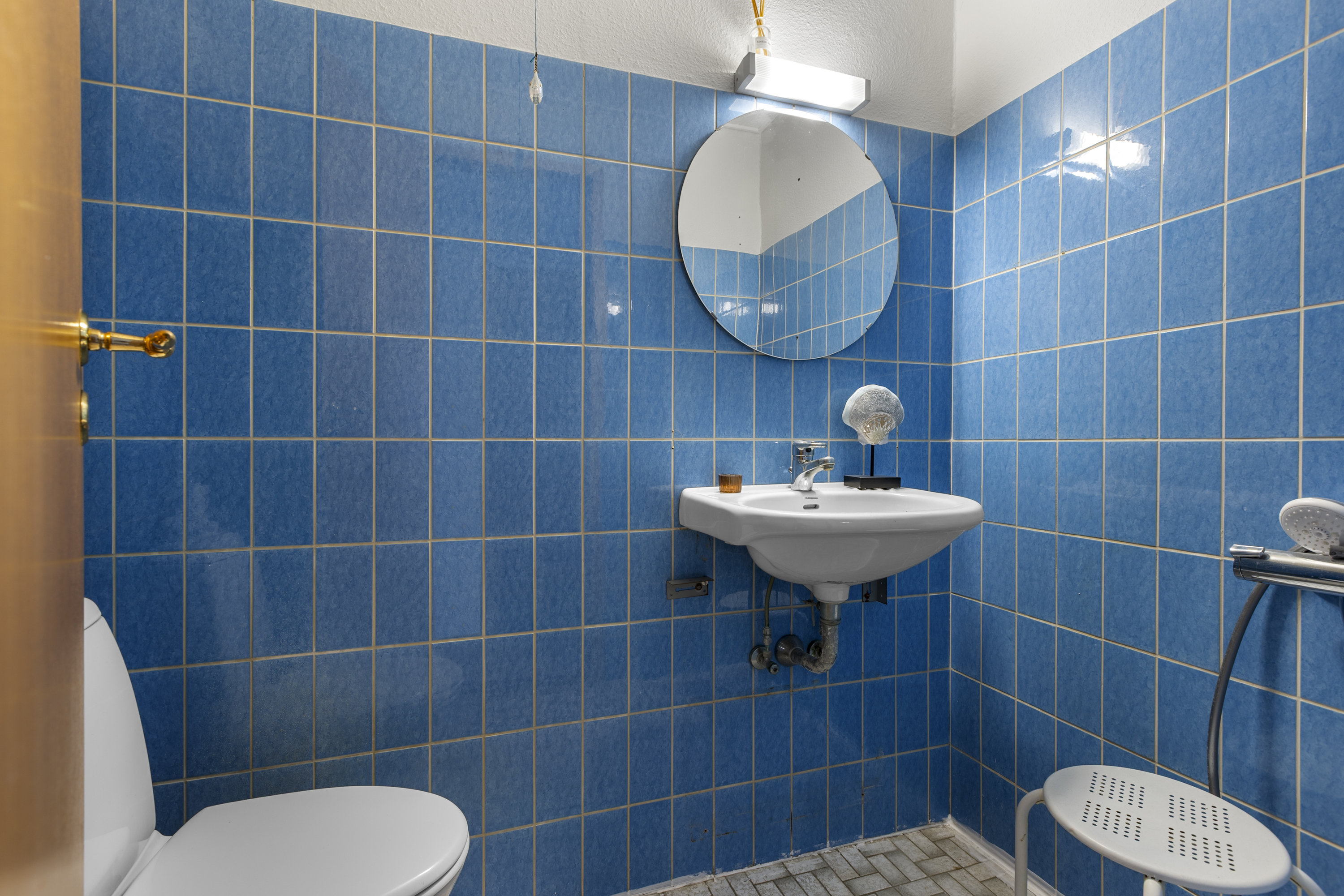 Fremhævet badeværelse billede i fuldskærmstilstand. Billede af Tovesvej 34, 4220 Korsør