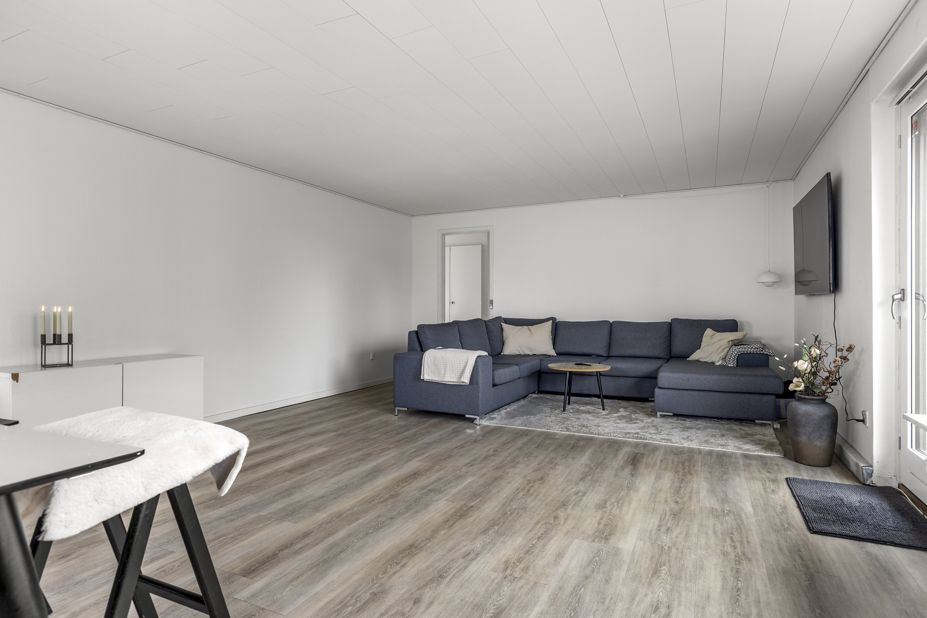 Fremhævet stue billede i fuldskærmstilstand. Billede af Tovesvej 34, 4220 Korsør