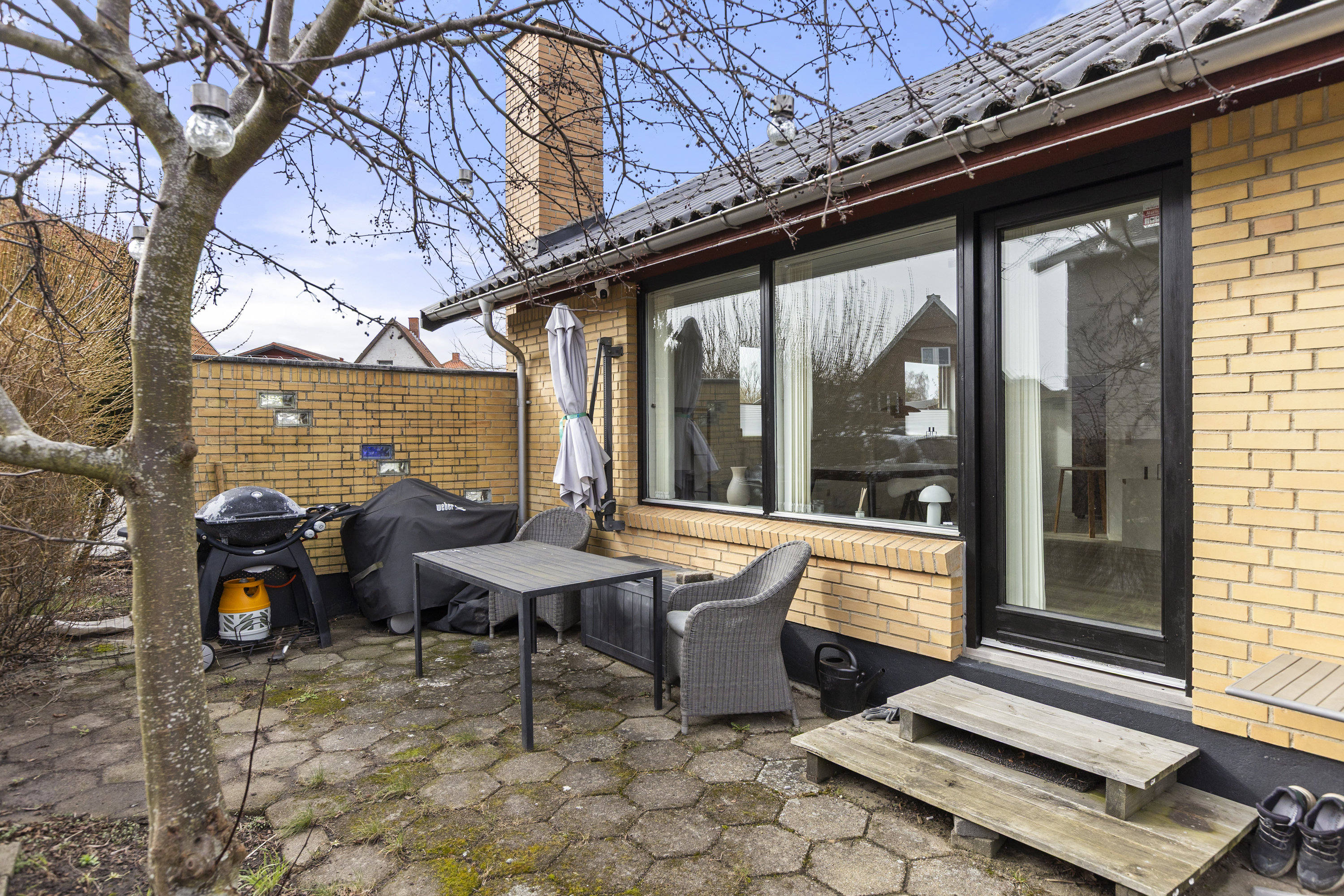 Fremhævet terrasse billede i fuldskærmstilstand. Billede af Tovesvej 34, 4220 Korsør