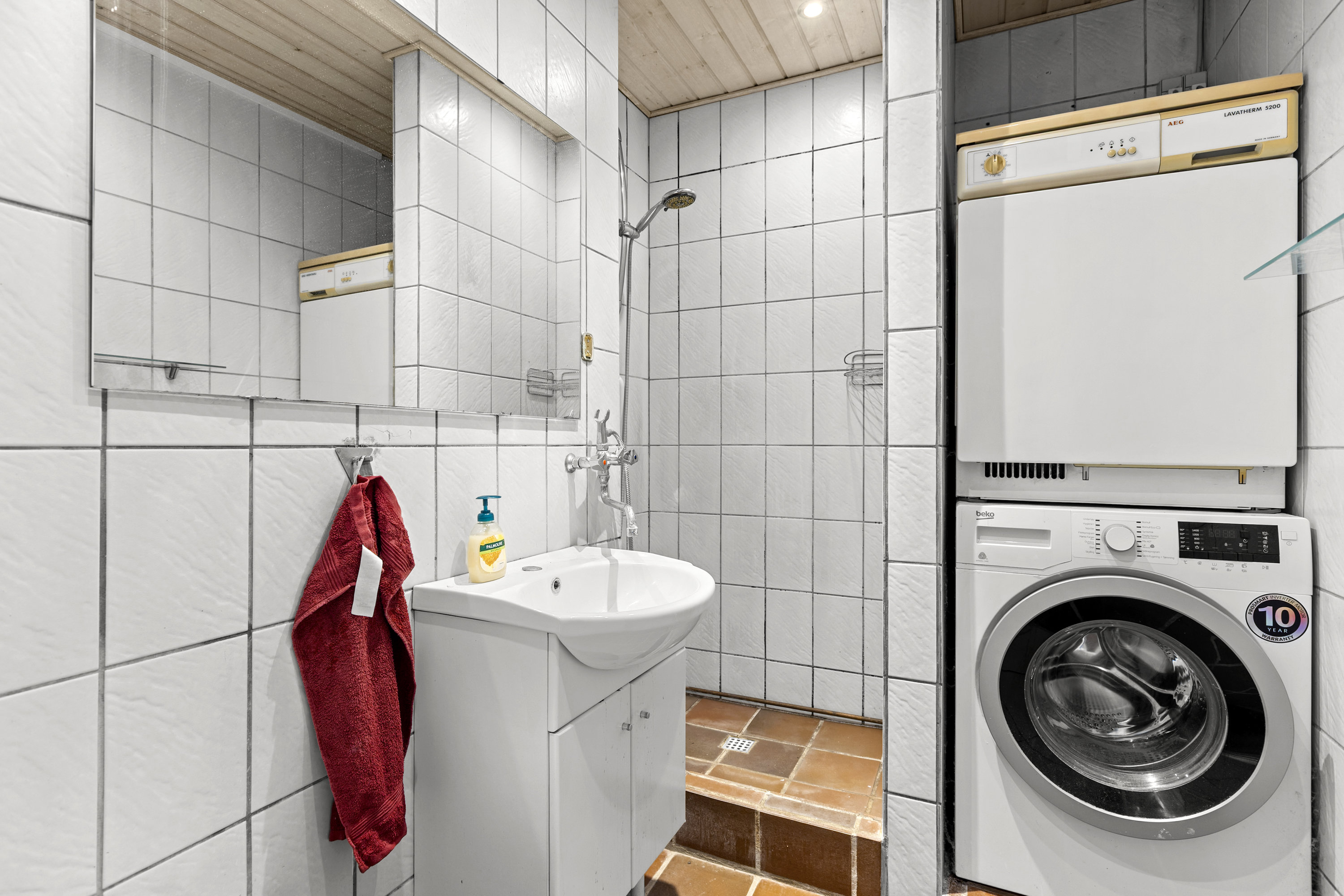 Fremhævet badeværelse billede i fuldskærmstilstand. Billede af Tyreengen 56, st.. tv., 4220 Korsør