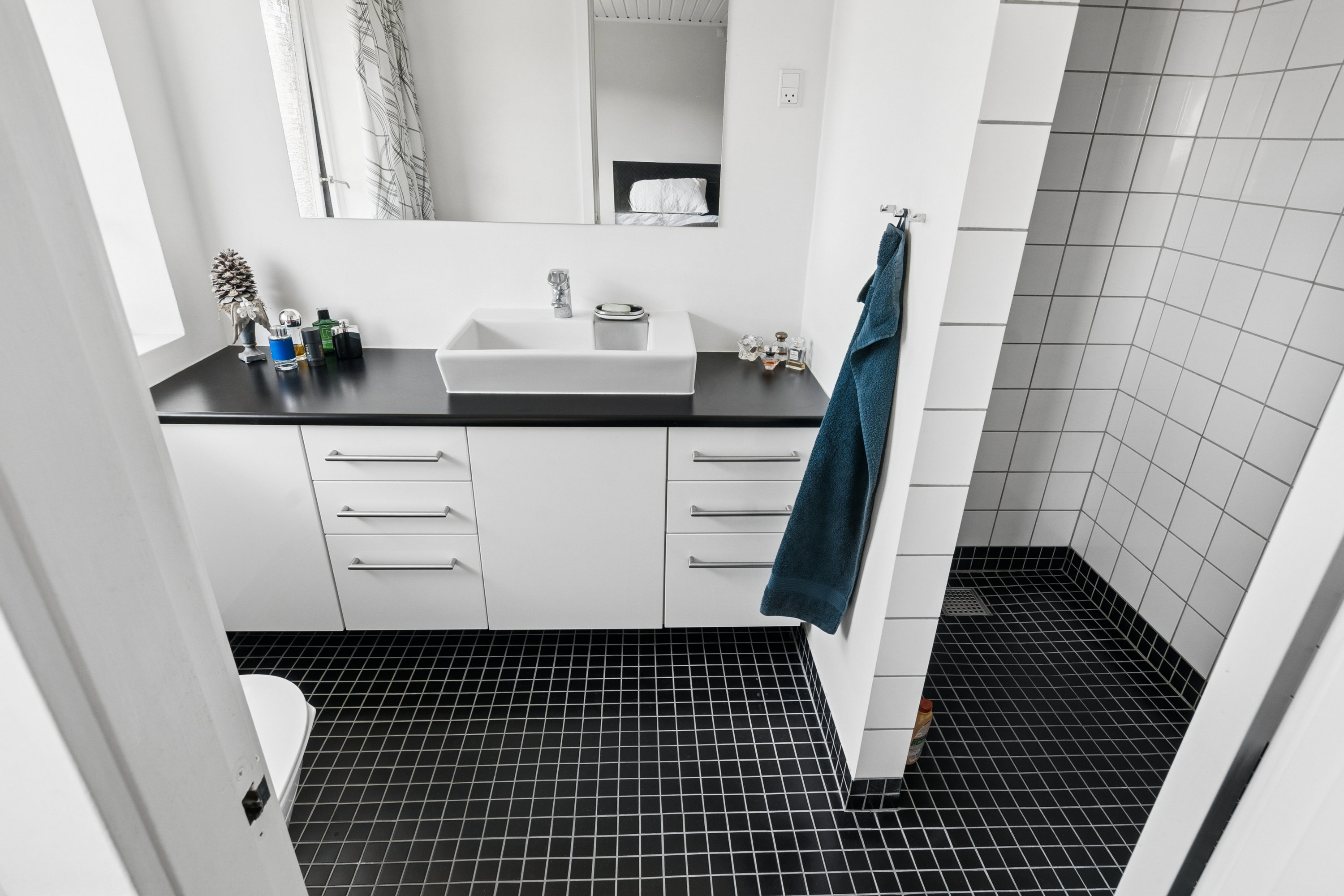 Fremhævet badeværelse billede i fuldskærmstilstand. Billede af Vandmestervej 34, 2630 Taastrup