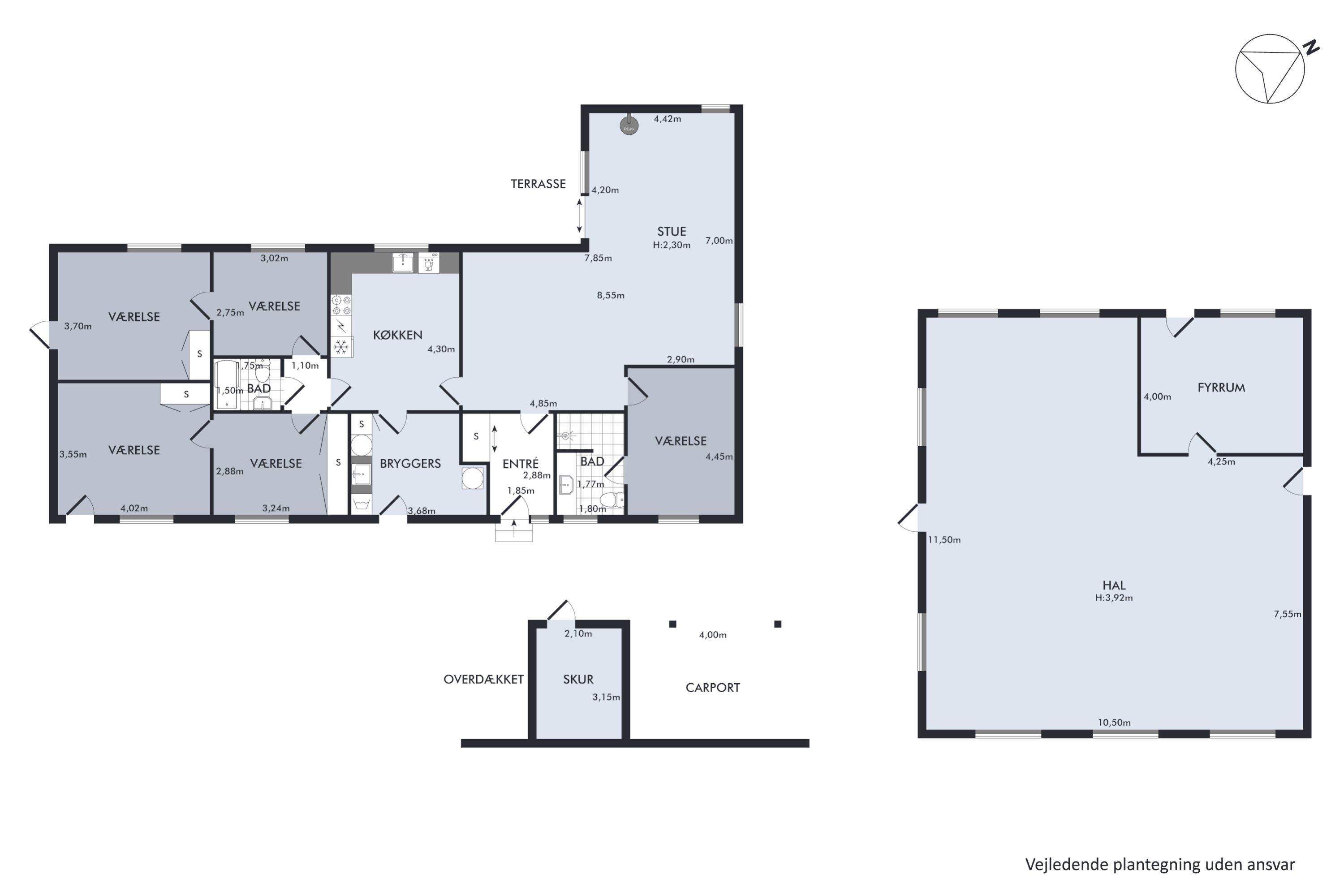 Plantegninger billede af Vandmestervej 34, 2630 Taastrup