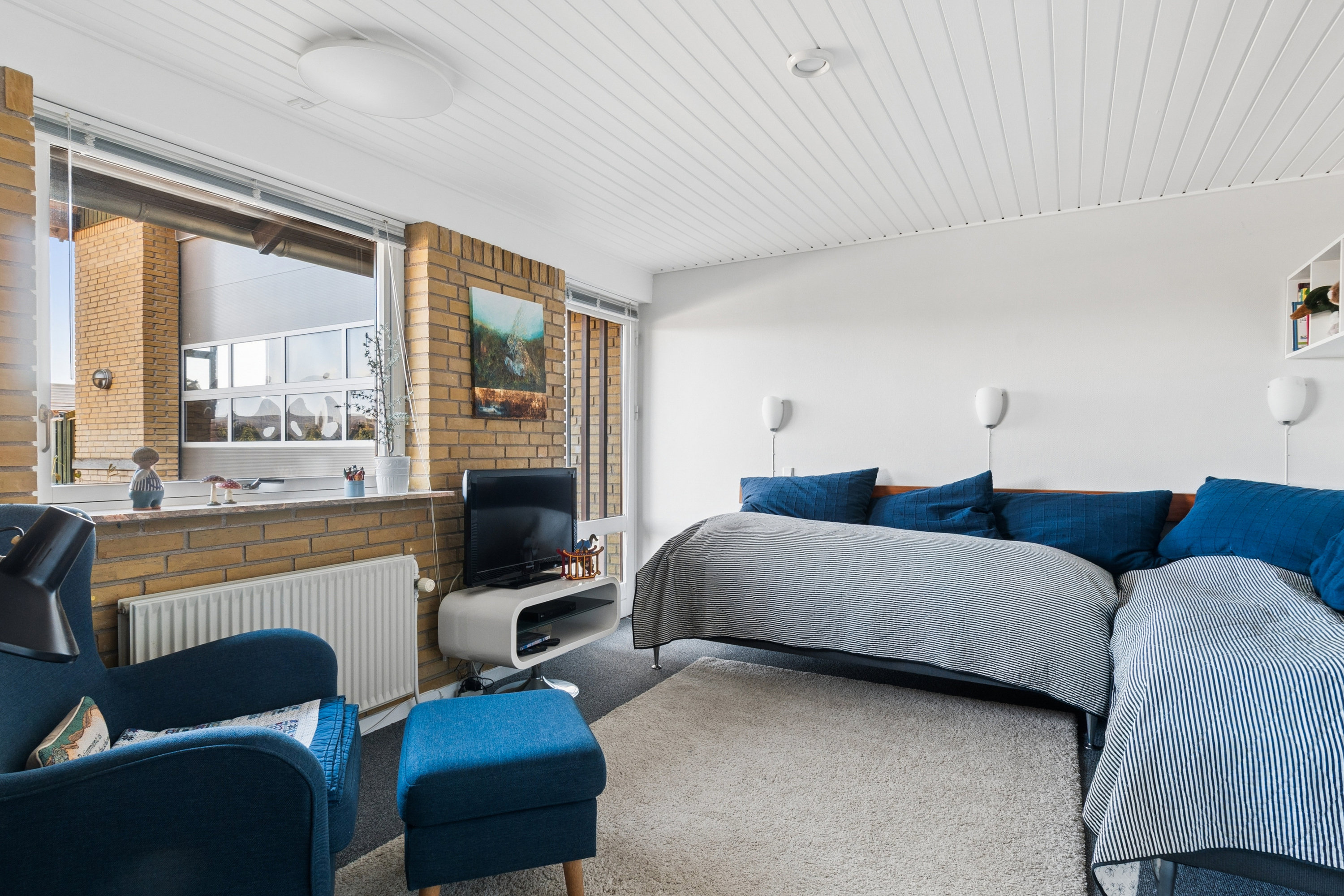 Fremhævet stue billede i fuldskærmstilstand. Billede af Vandmestervej 34, 2630 Taastrup