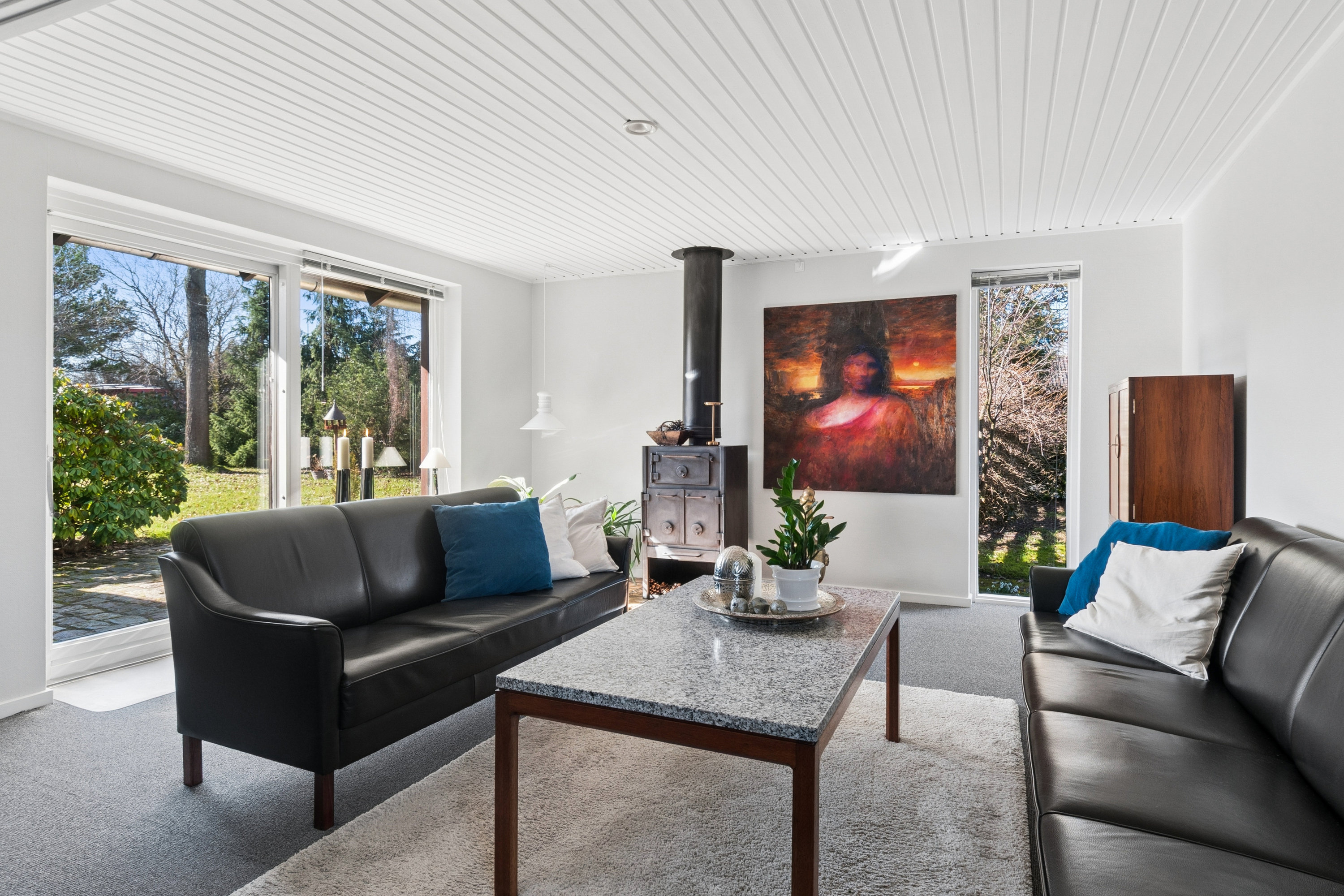 Fremhævet stue billede i fuldskærmstilstand. Billede af Vandmestervej 34, 2630 Taastrup