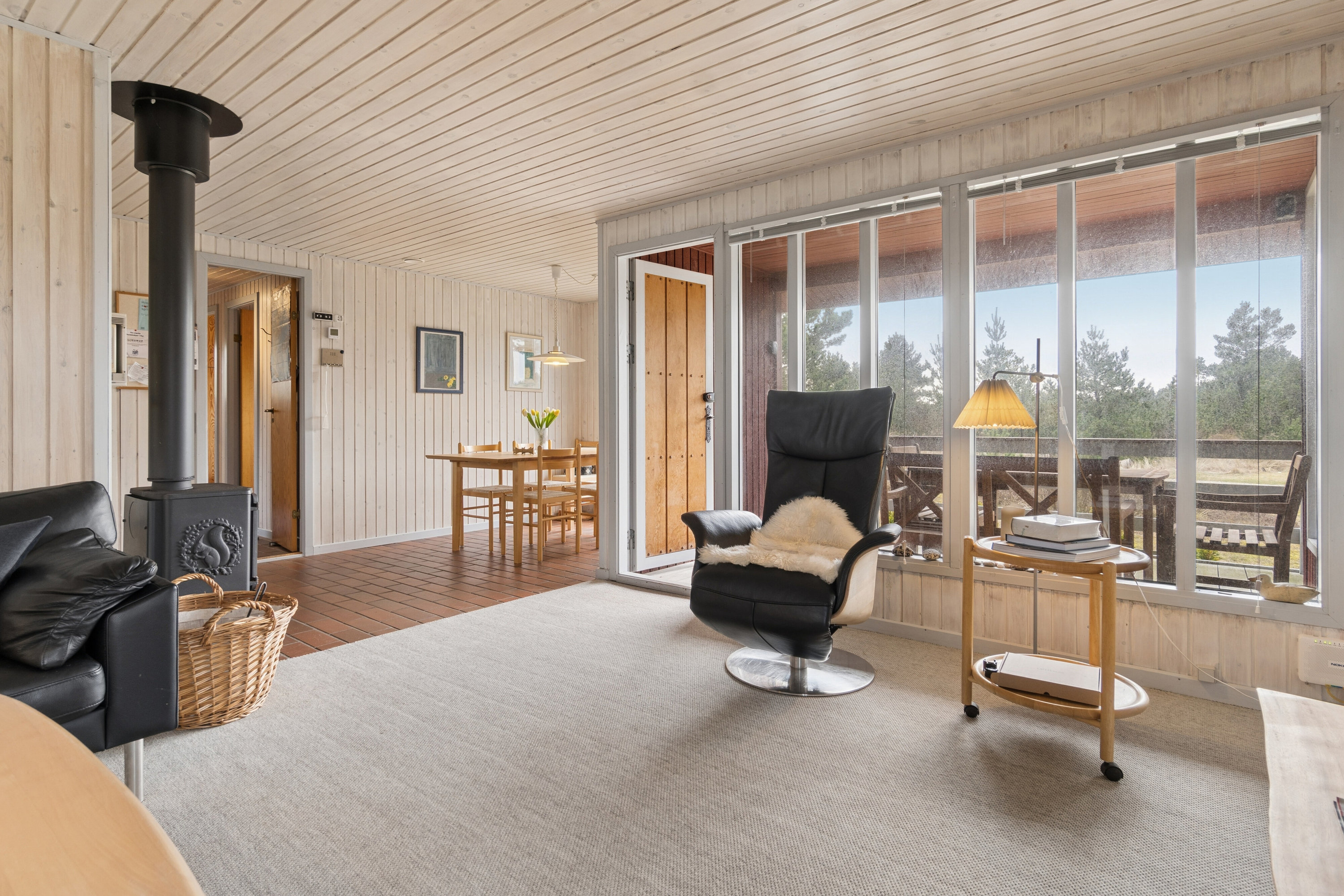 Fremhævet stue billede i fuldskærmstilstand. Billede af Sletningen 5, Klitmøller, 7700 Thisted