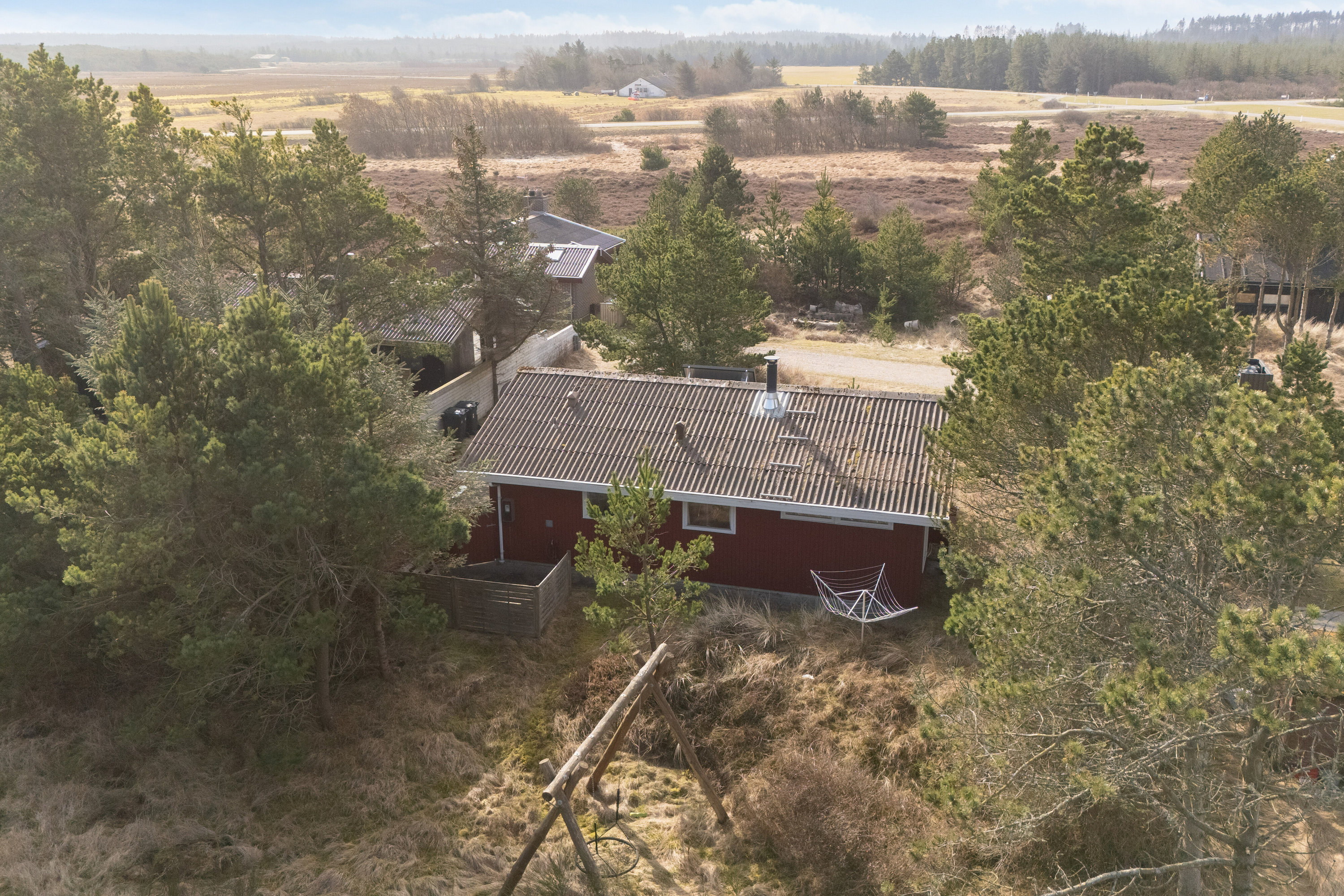 Fremhævet luftfoto billede i fuldskærmstilstand. Billede af Sletningen 5, Klitmøller, 7700 Thisted