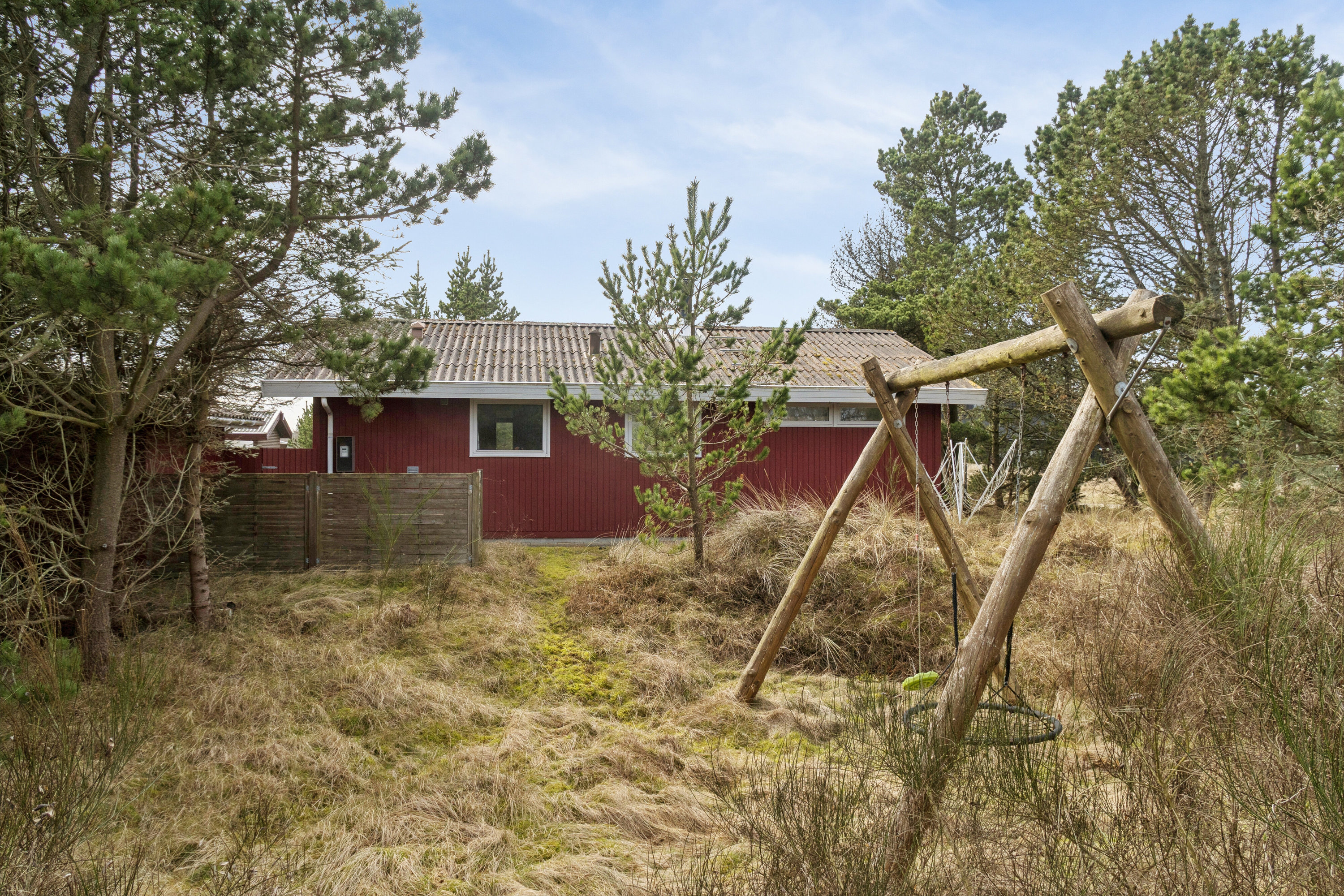 Fremhævet set fra haven billede i fuldskærmstilstand. Billede af Sletningen 5, Klitmøller, 7700 Thisted