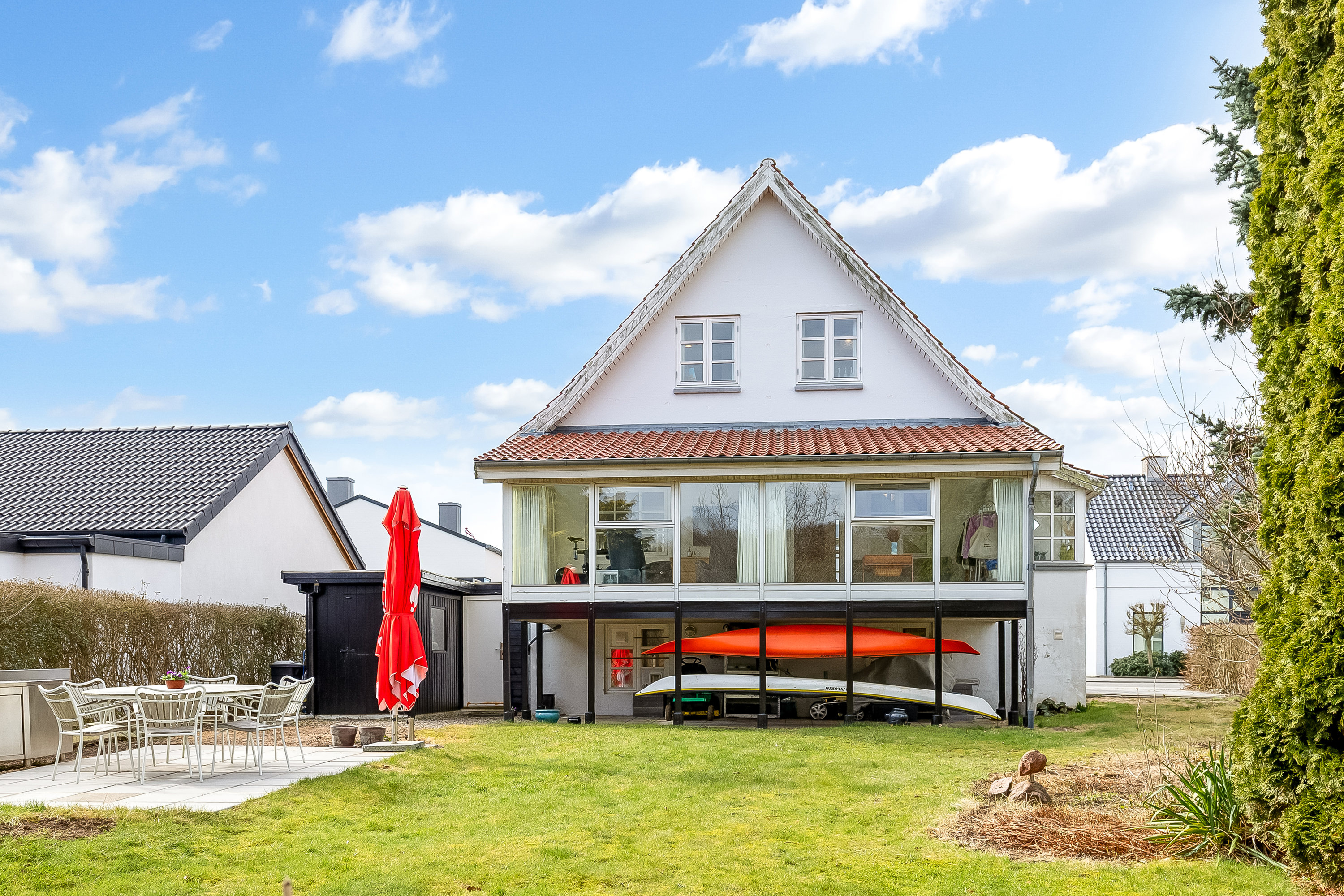 Fremhævet ejendommen billede i fuldskærmstilstand. Billede af Fjordvej 11, Strandhuse, 6000 Kolding