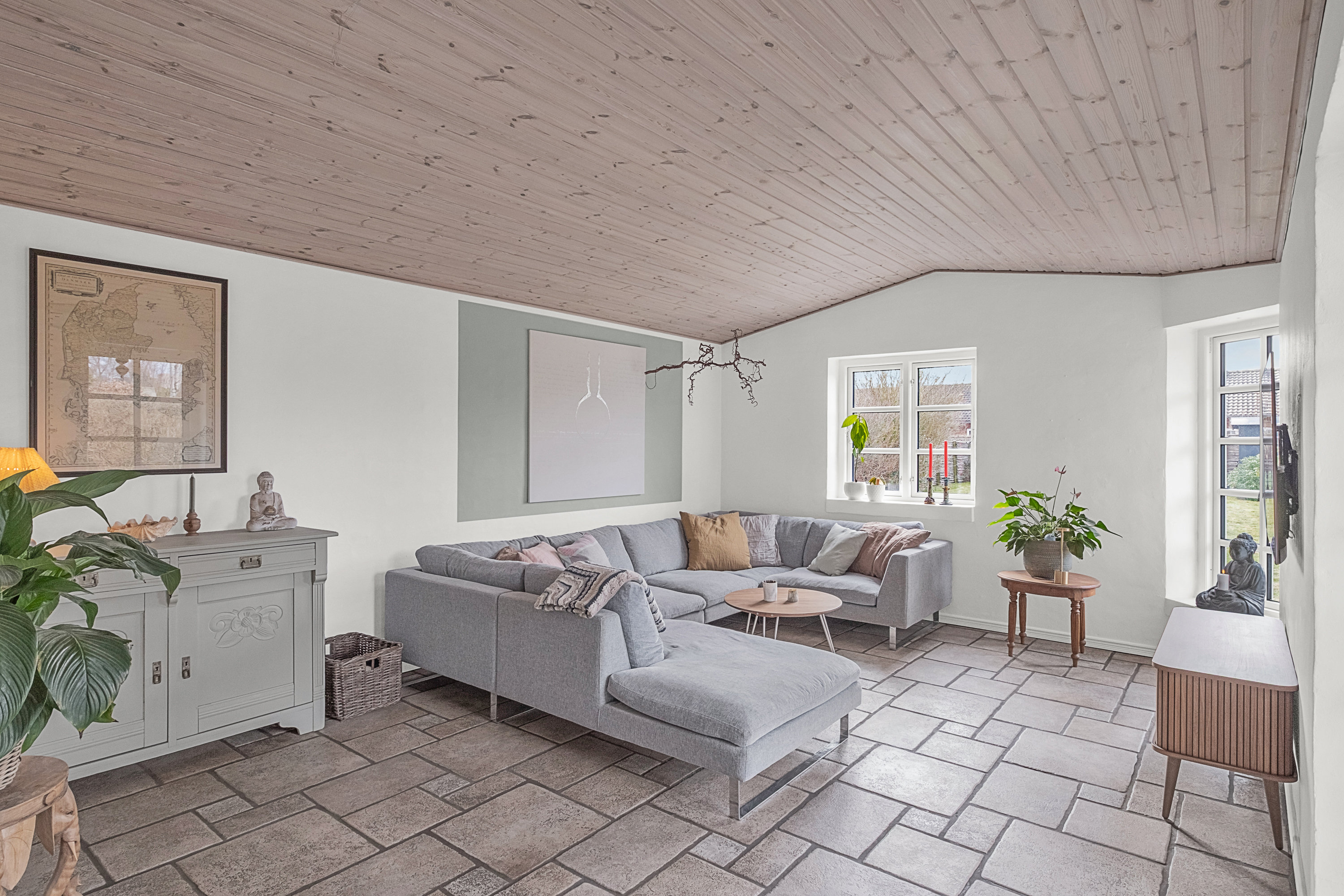 Fremhævet stue billede i fuldskærmstilstand. Billede af Hedevej 53, 8240 Risskov