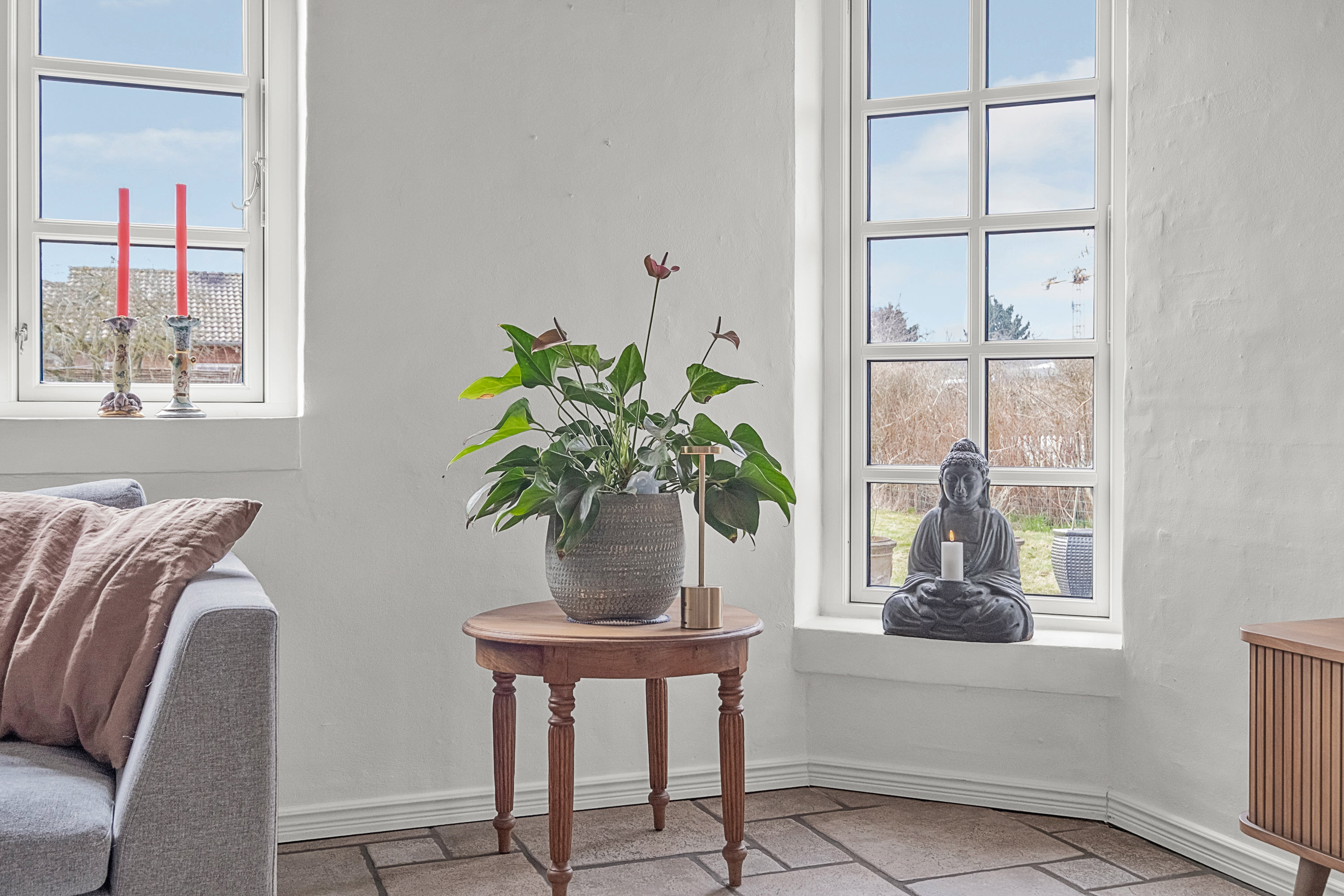 Fremhævet stue billede i fuldskærmstilstand. Billede af Hedevej 53, 8240 Risskov