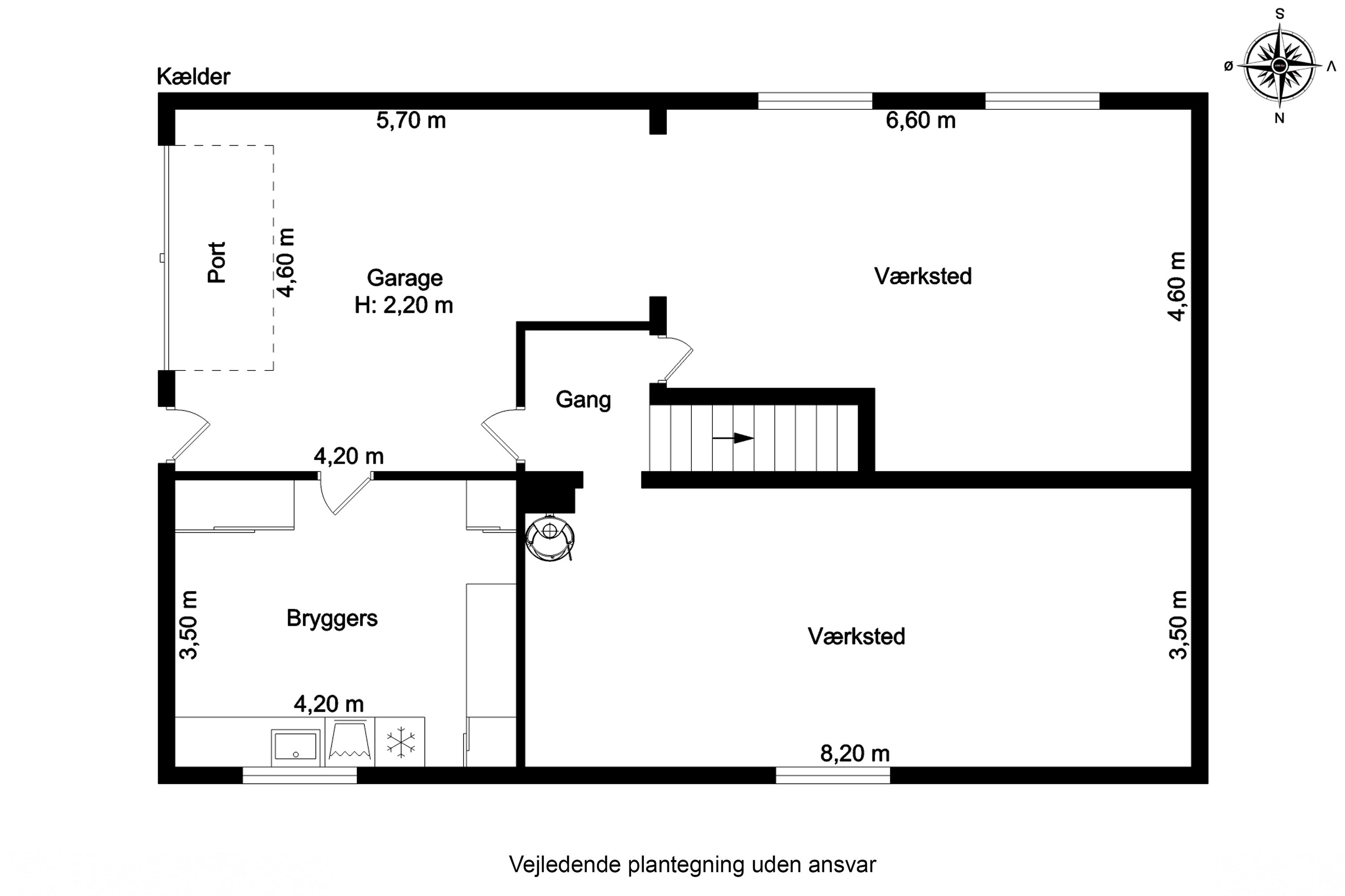 Plantegninger billede af Strandgade 69, Tåsinge, 5700 Svendborg