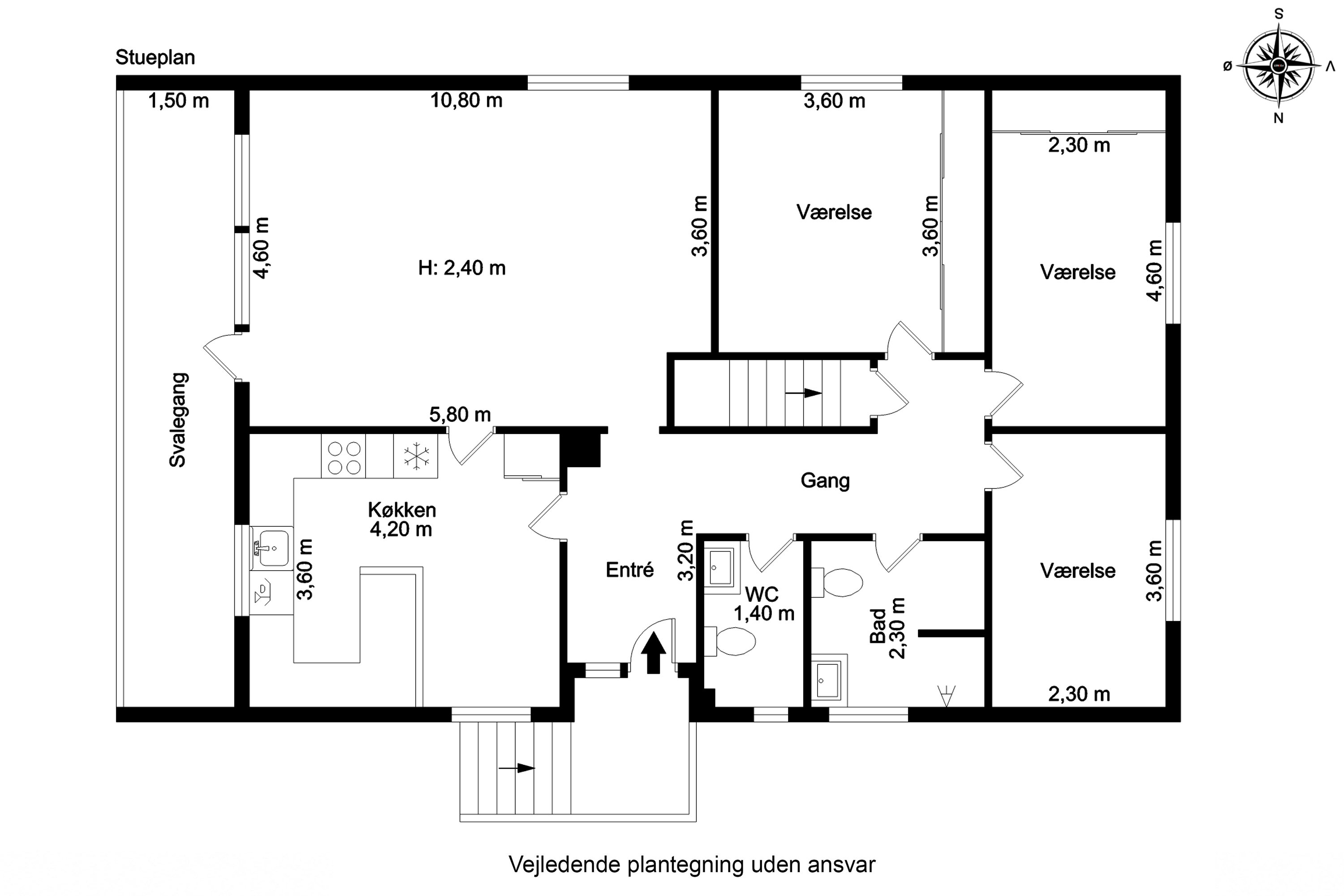 Plantegninger billede af Strandgade 69, Tåsinge, 5700 Svendborg