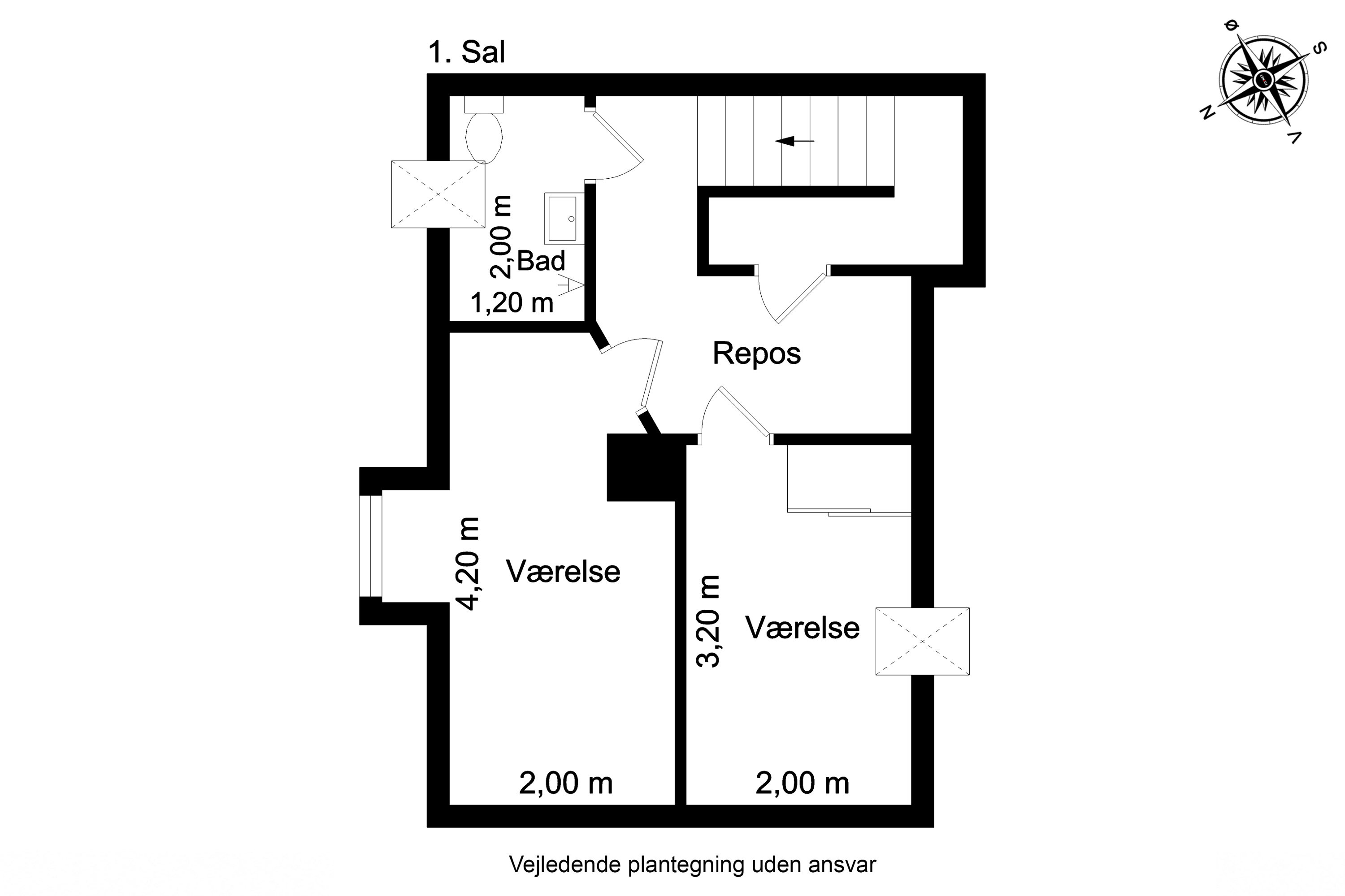 Plantegninger billede af Gyden 7, 5970 Ærøskøbing
