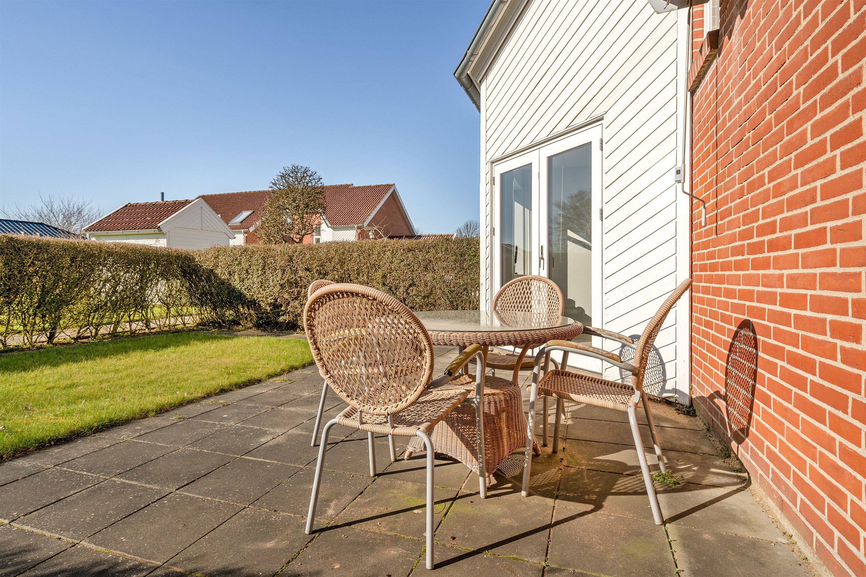 Fremhævet terrasse billede i fuldskærmstilstand. Billede af Nordre Fovrfeldvej 16B, 6710 Esbjerg V