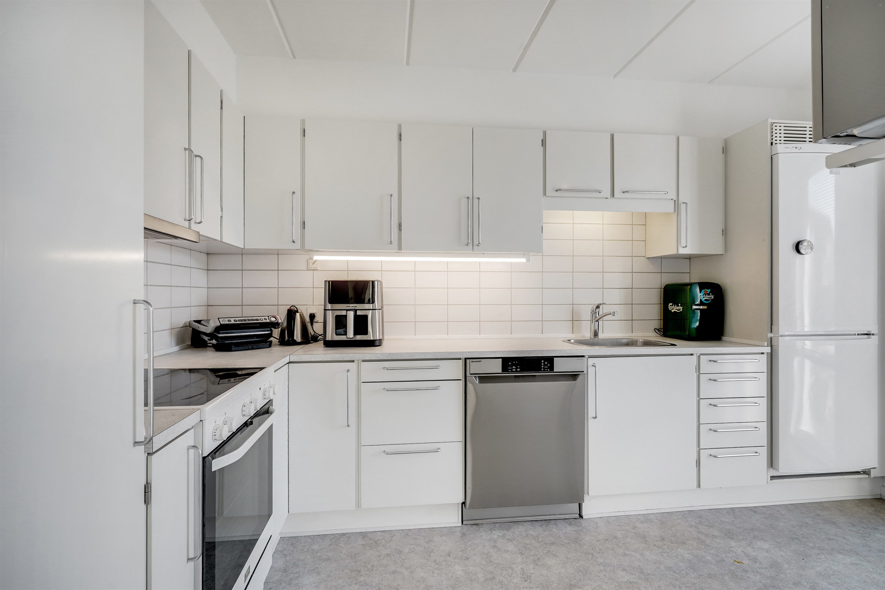 Fremhævet køkken billede i fuldskærmstilstand. Billede af Nordre Fovrfeldvej 16B, 6710 Esbjerg V