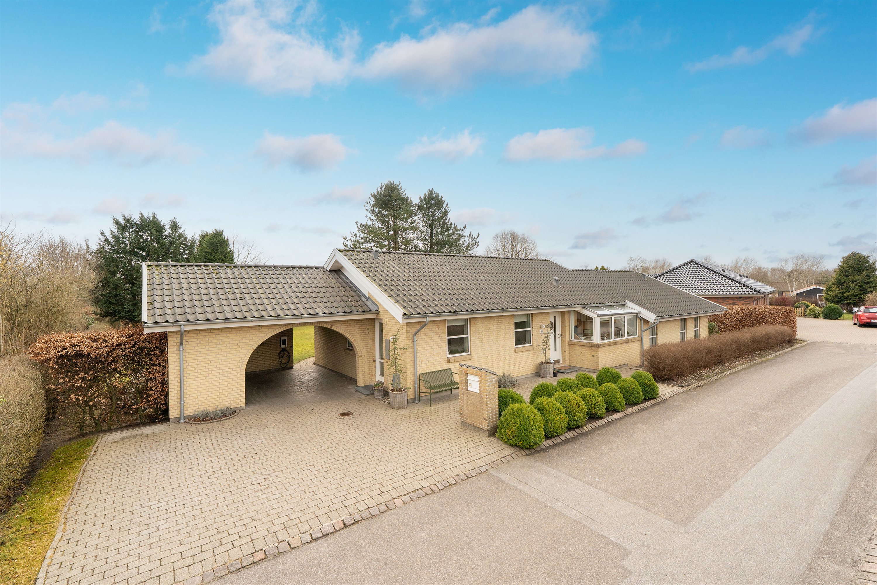 Fremhævet ejendommen billede i fuldskærmstilstand. Billede af Flintemarken 40, 7190 Billund