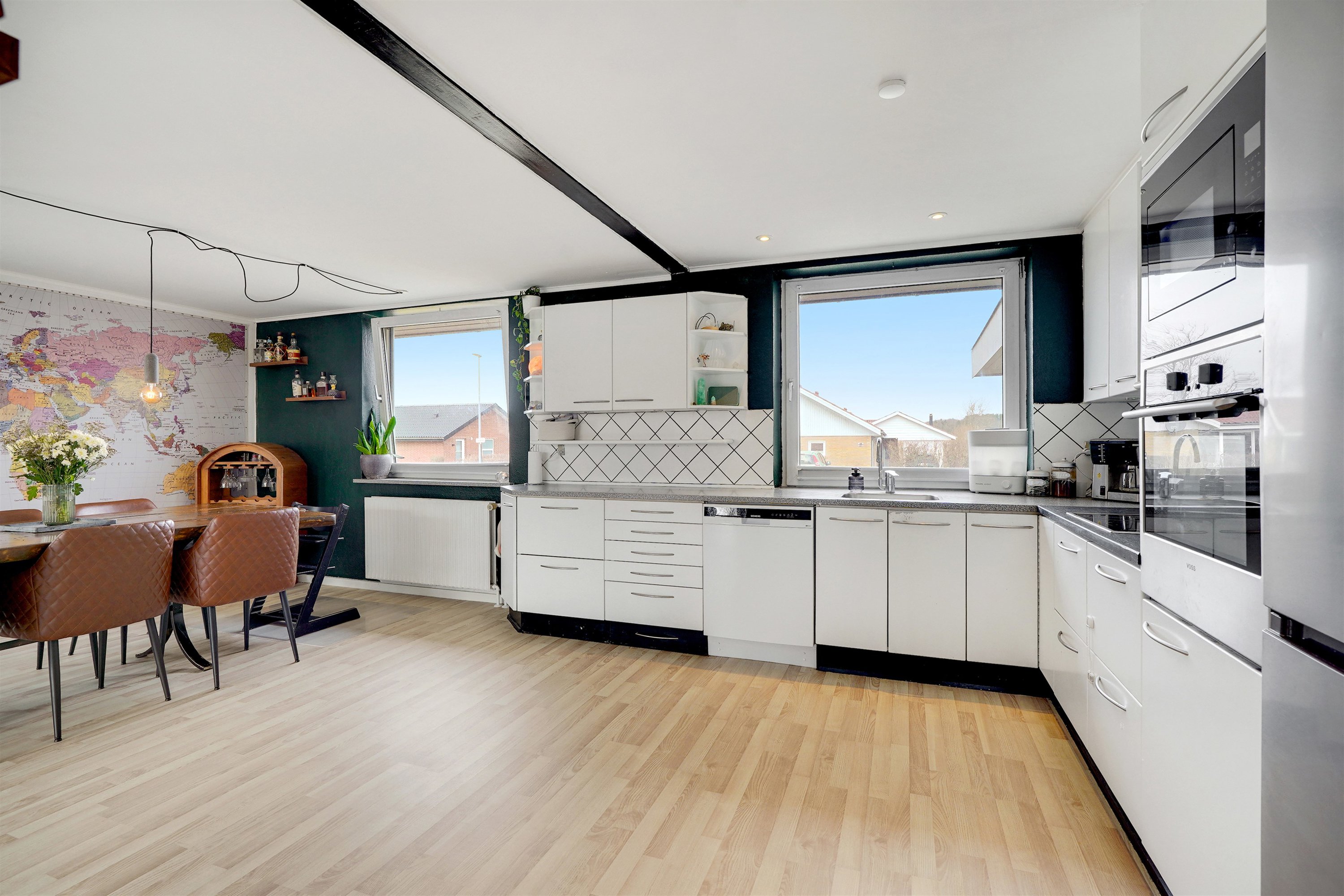 Fremhævet køkken billede i fuldskærmstilstand. Billede af Fasanvej 16, 7184 Vandel