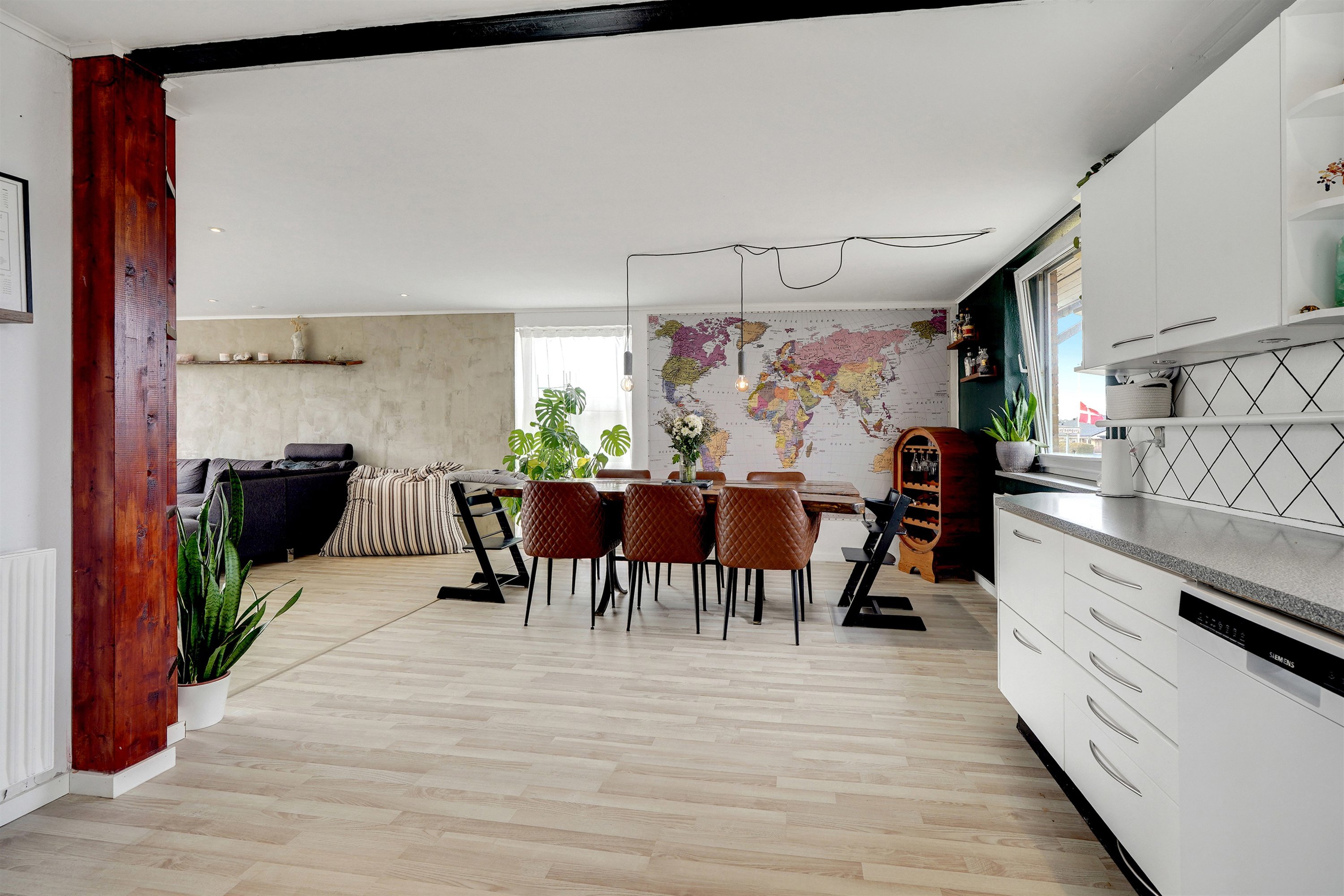 Fremhævet køkken billede i fuldskærmstilstand. Billede af Fasanvej 16, 7184 Vandel