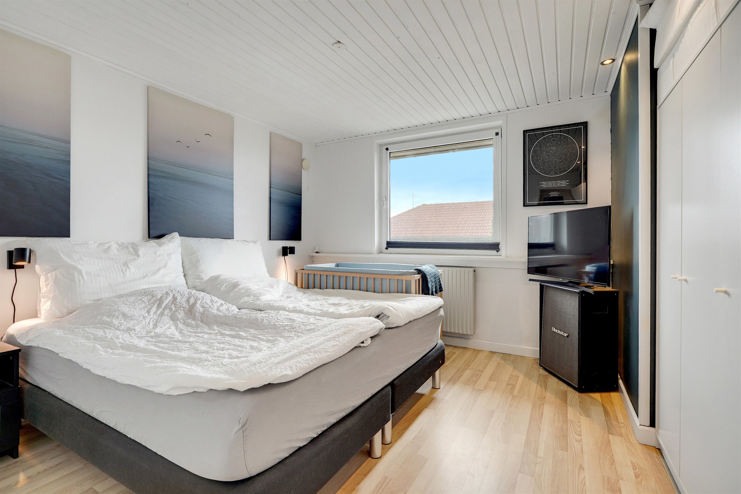 Fremhævet soveværelse billede i fuldskærmstilstand. Billede af Fasanvej 16, 7184 Vandel