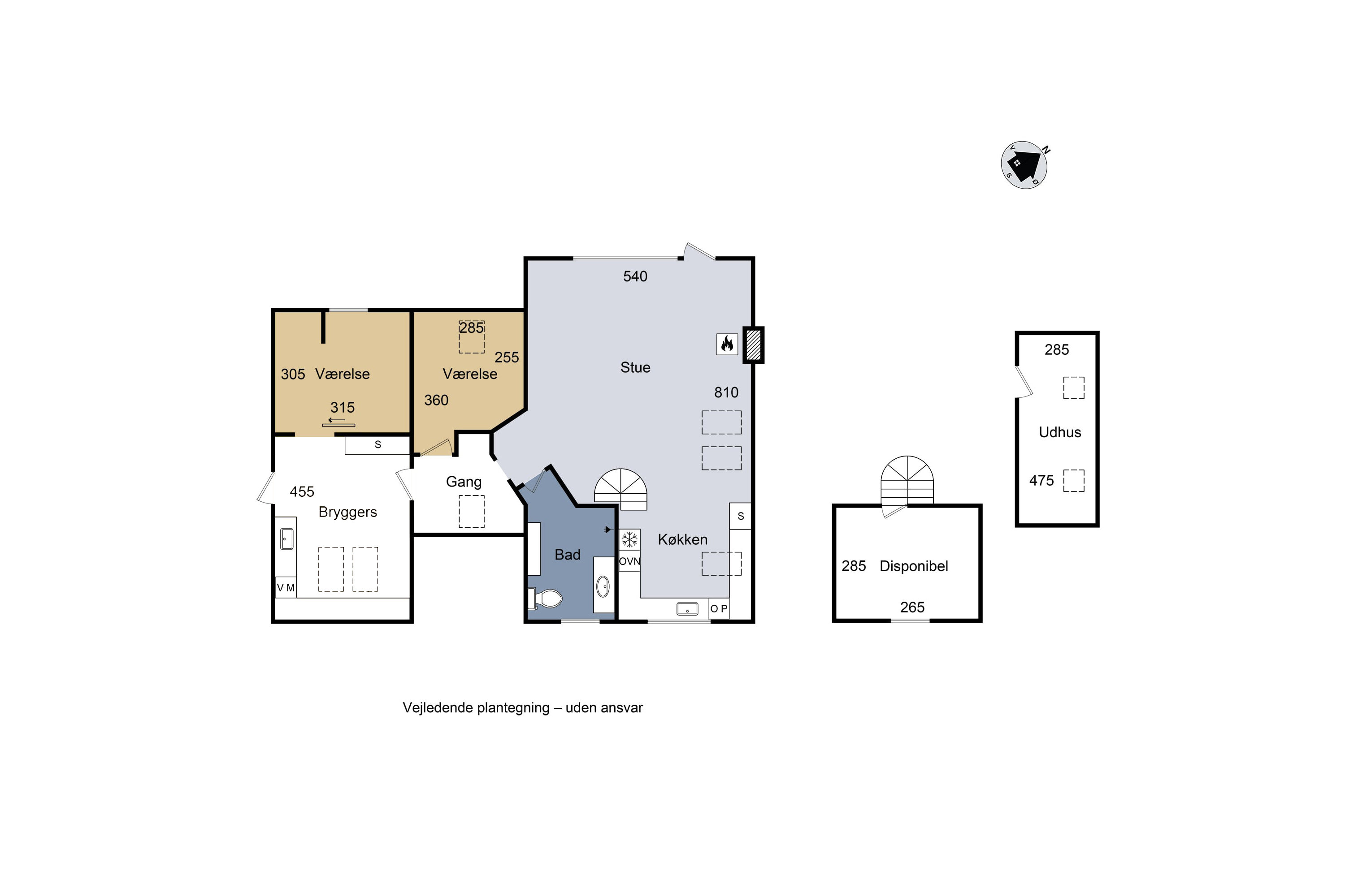 Plantegninger billede af Elverhøjen 6, 4400 Kalundborg