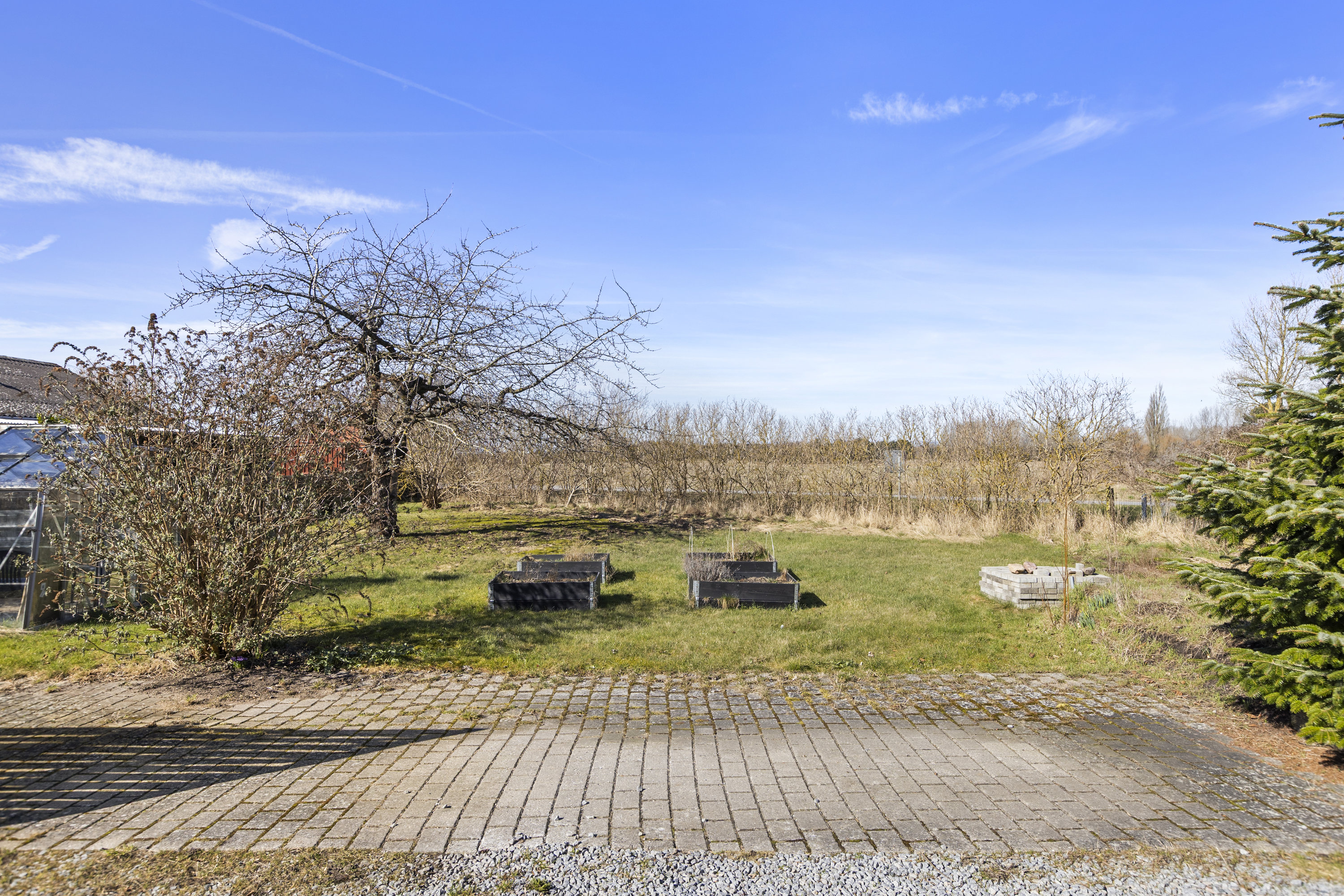 Fremhævet have billede i fuldskærmstilstand. Billede af Skolelodden 12, Viskinge, 4470 Svebølle