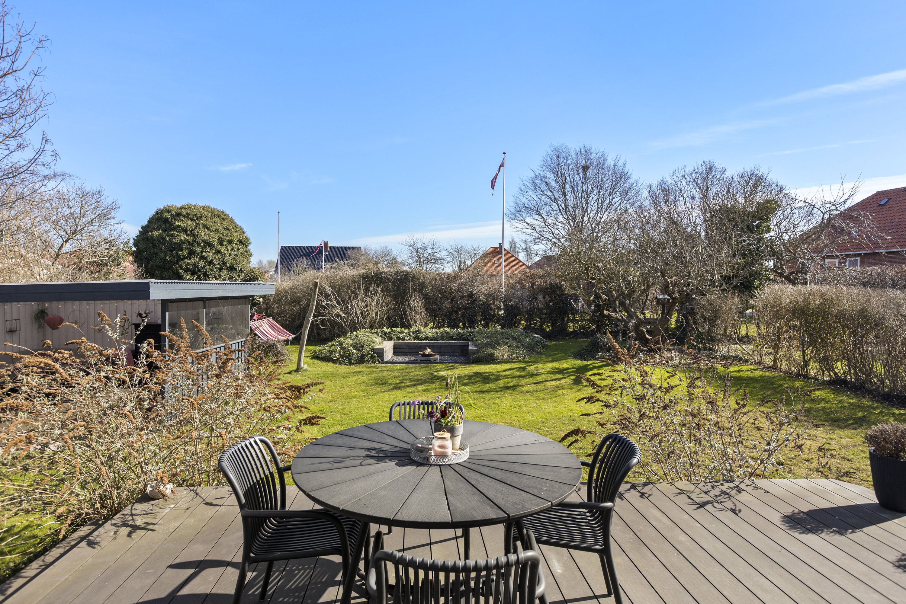 Fremhævet terrasse billede i fuldskærmstilstand. Billede af Bøgevej 1, 4400 Kalundborg