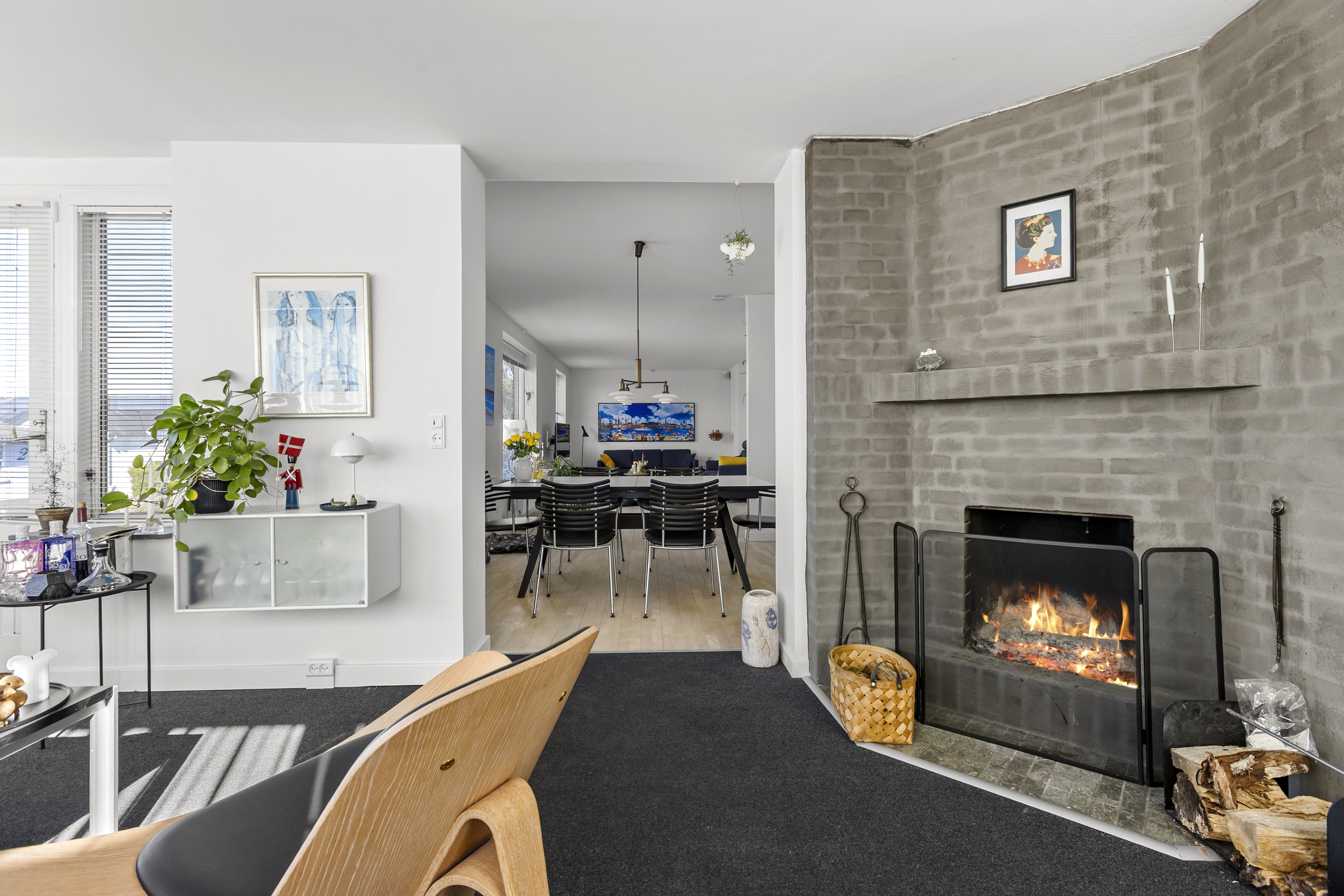 Fremhævet udestue billede i fuldskærmstilstand. Billede af Bøgevej 1, 4400 Kalundborg