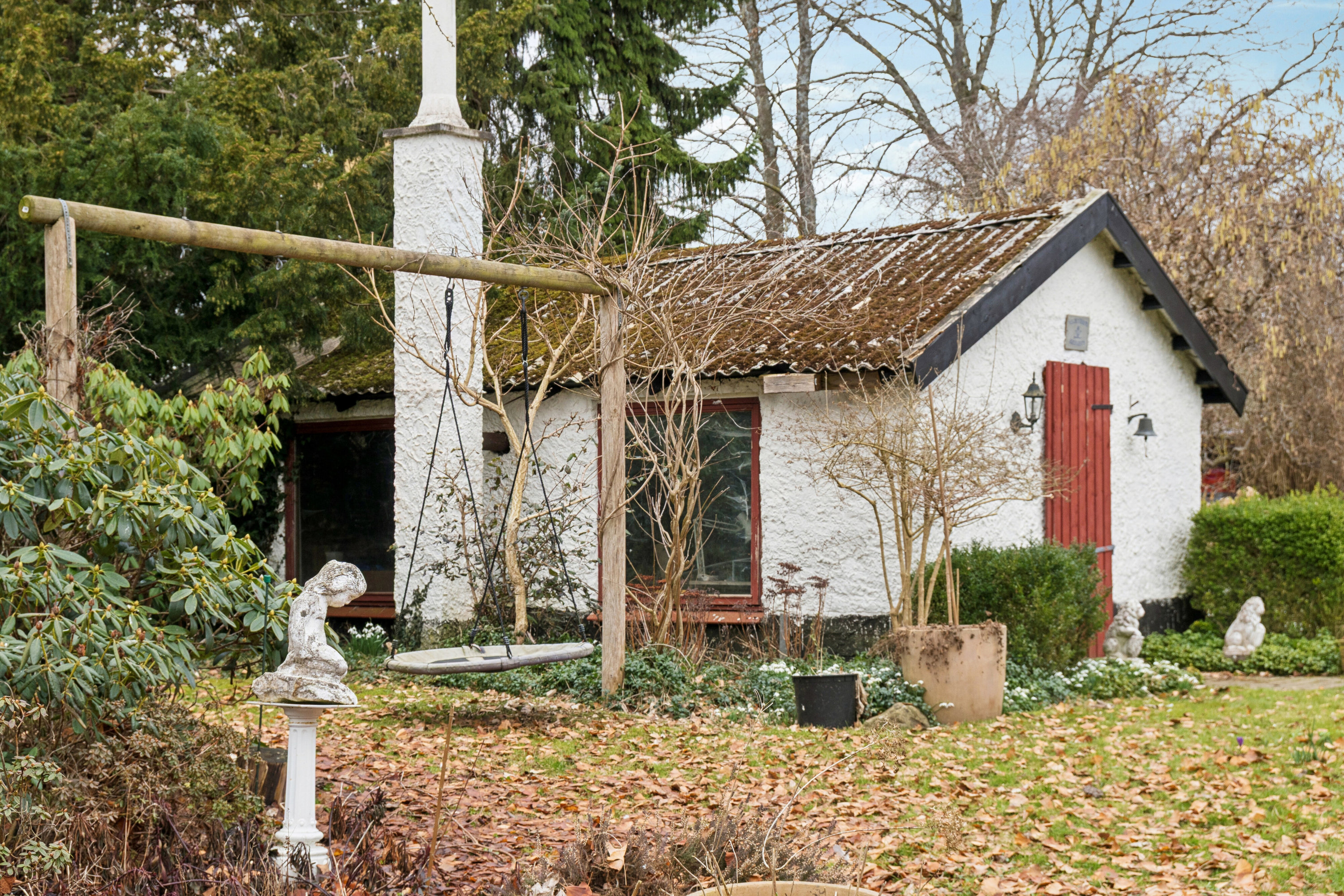 Fremhævet set fra haven billede i fuldskærmstilstand. Billede af Vejenbrødvej 34, 2980 Kokkedal