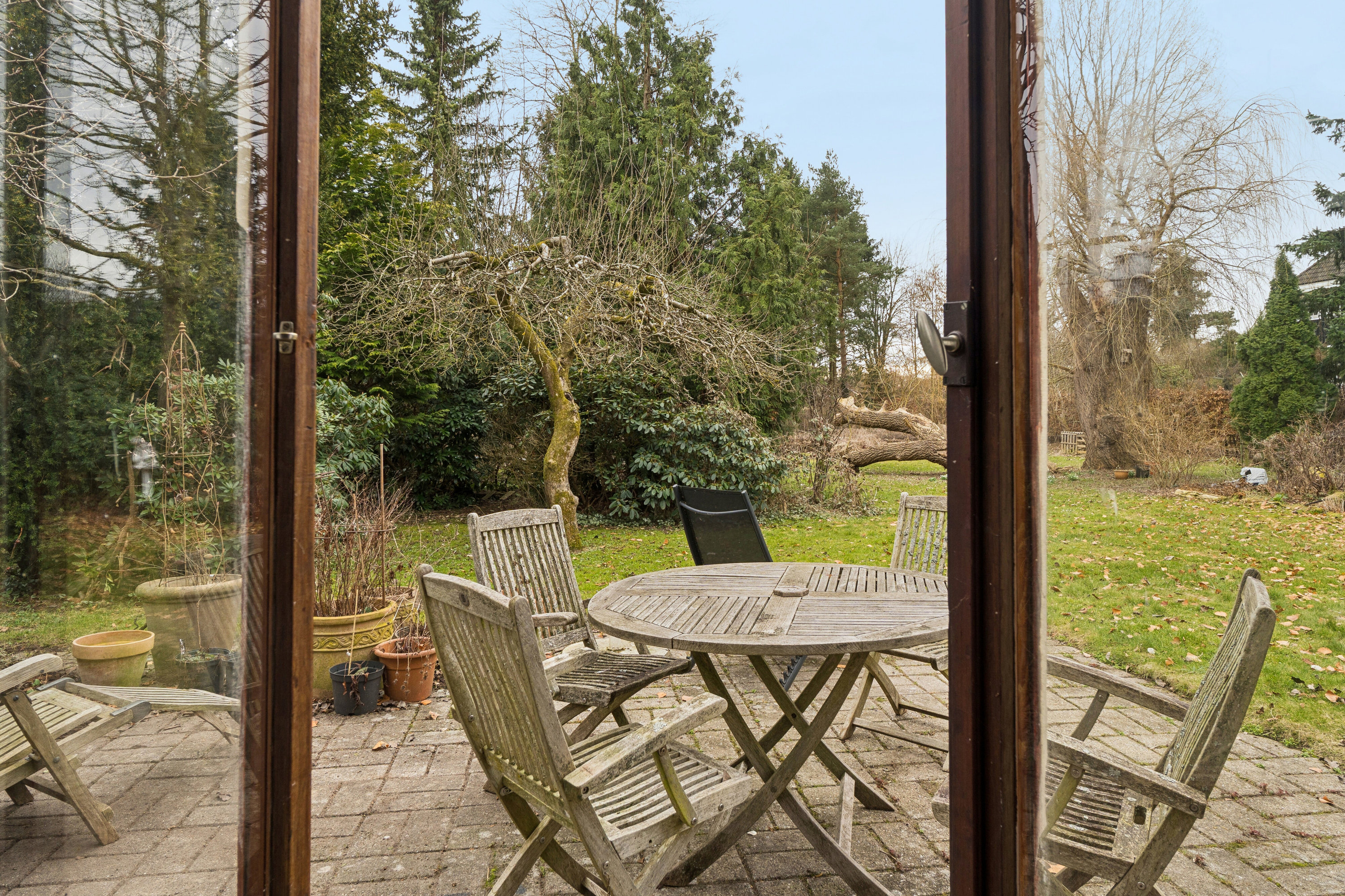 Fremhævet terrasse billede i fuldskærmstilstand. Billede af Vejenbrødvej 34, 2980 Kokkedal