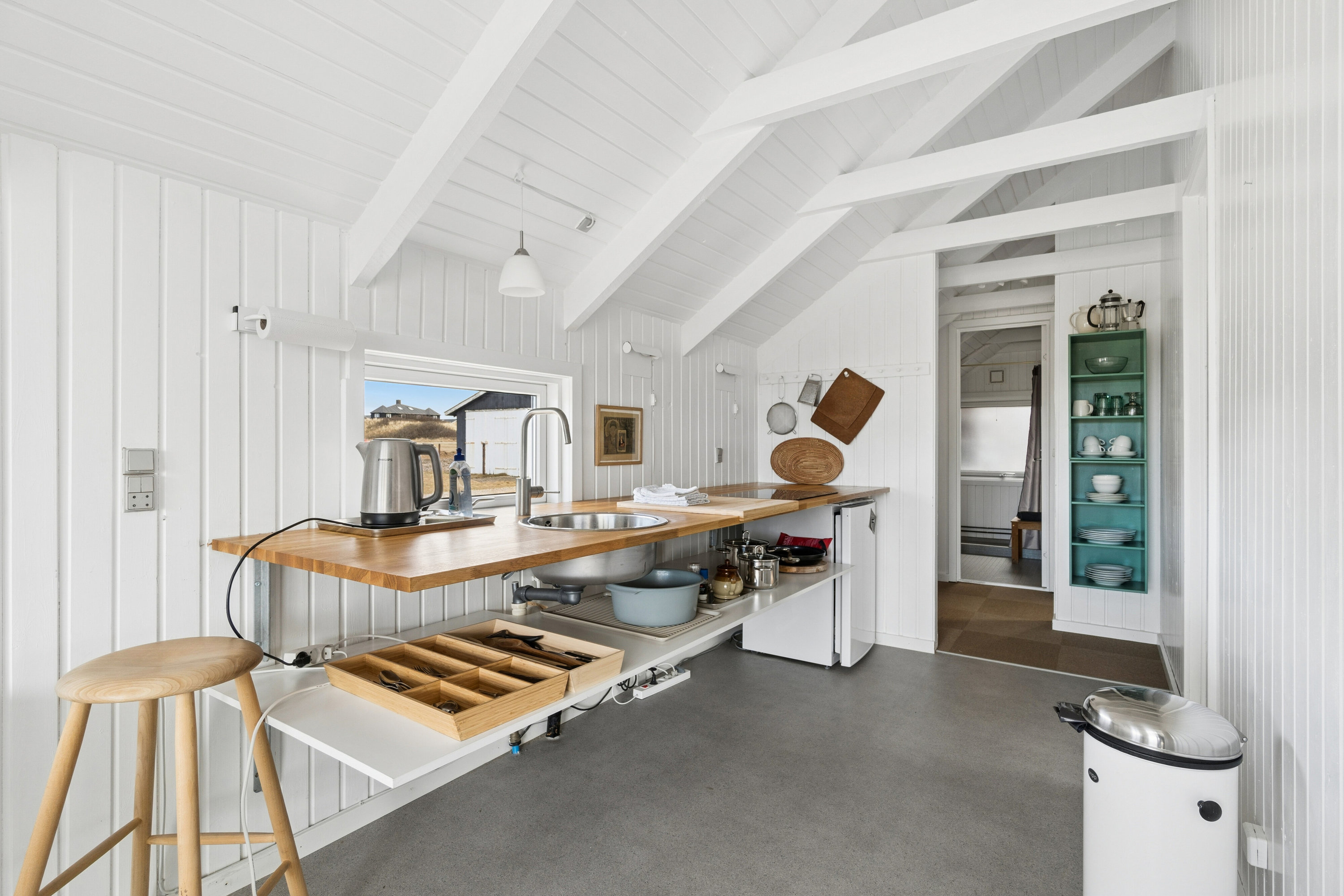 Fremhævet køkken billede i fuldskærmstilstand. Billede af Helmevej 4, Agger, 7770 Vestervig